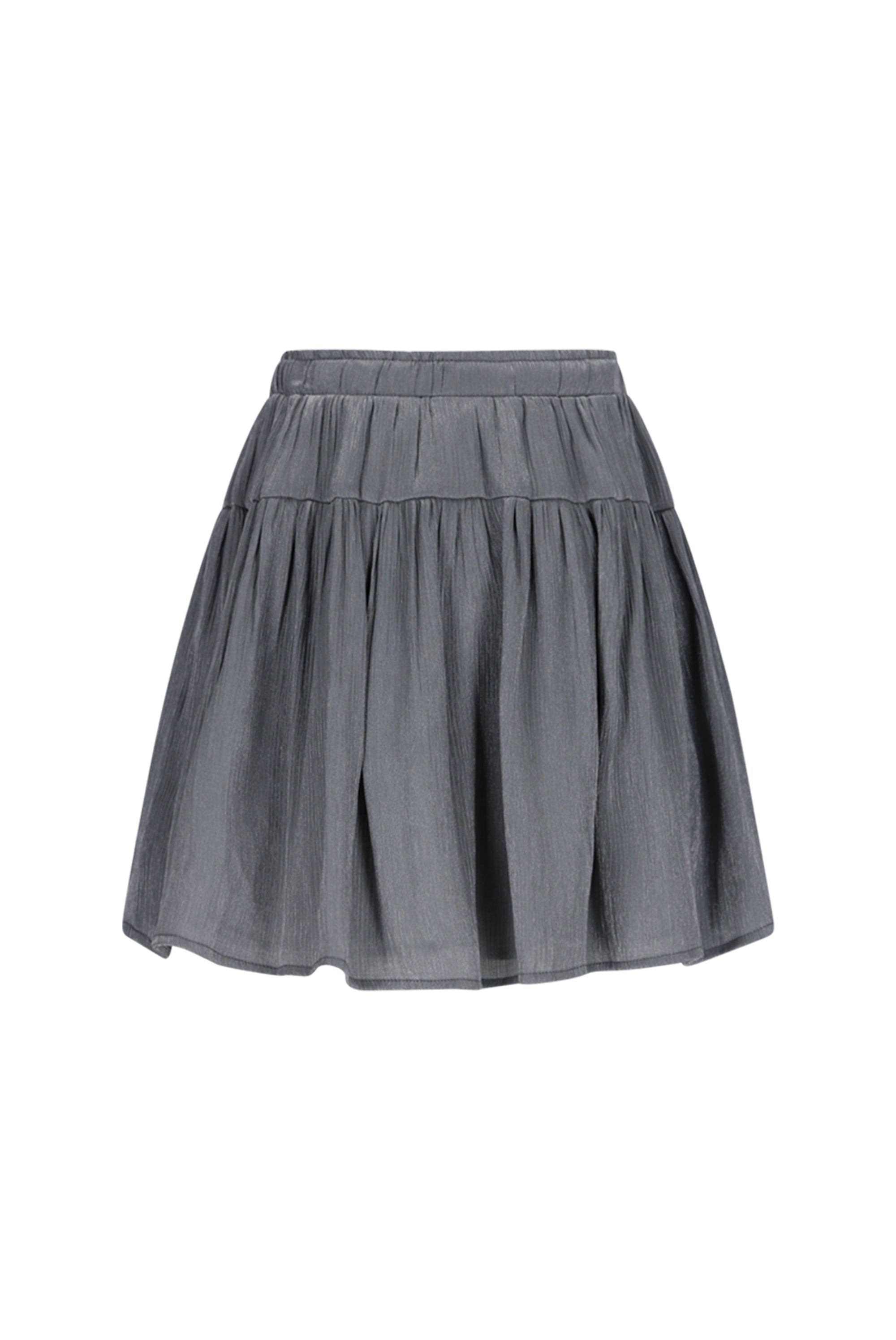 Le Chic♥ Treat ♥ Glanzende Rok *Grijs*