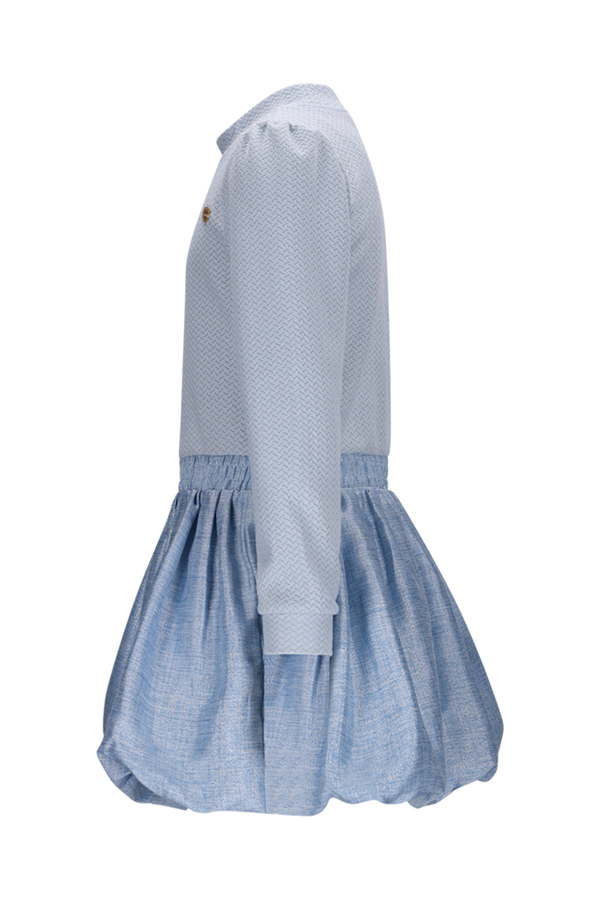 Le Chic♥ Salloon ♥ Ballon-Rok Jurk *Blauw*