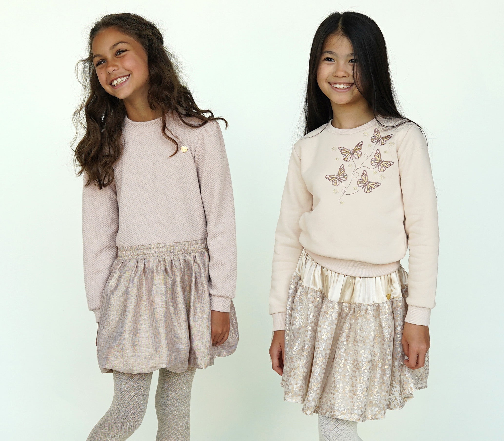 Le Chic♥ Salloon ♥ Ballon-Rok Jurk *Beige*