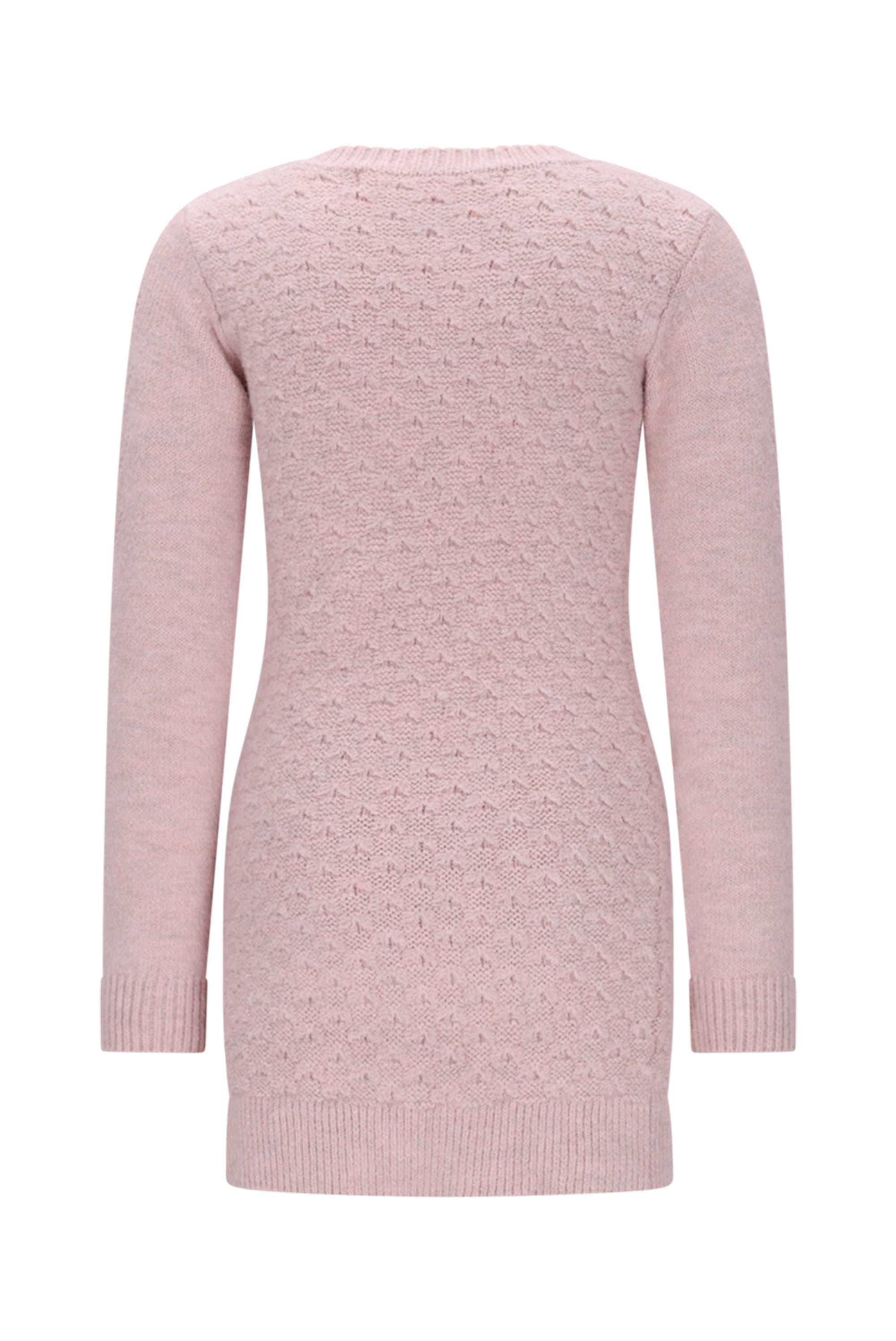 Le Chic♥ Saknita ♥ Gebreide Jurk *Roze*
