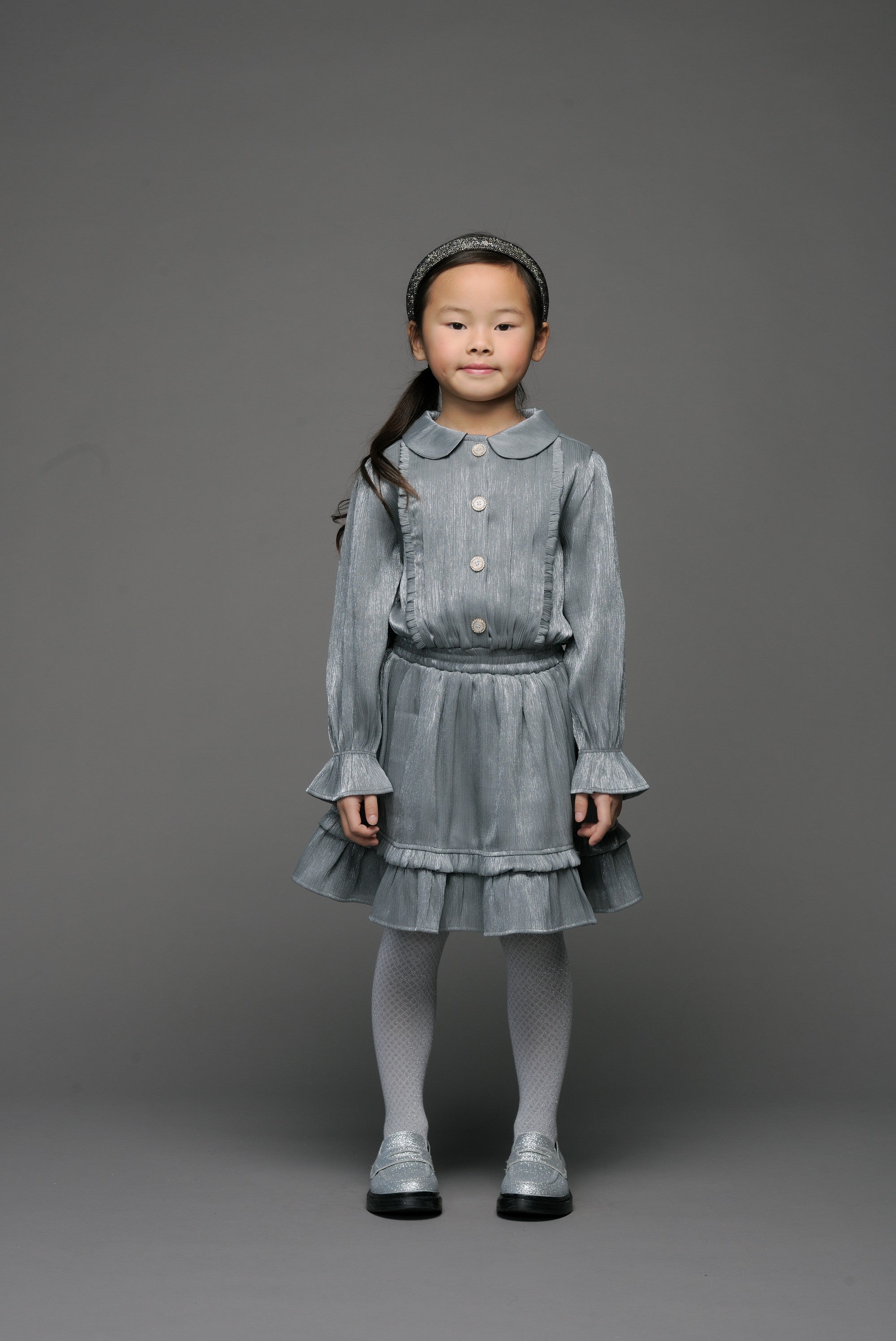 Le Chic♥ Swanta ♥ Le Chic Jurk *Grijs*