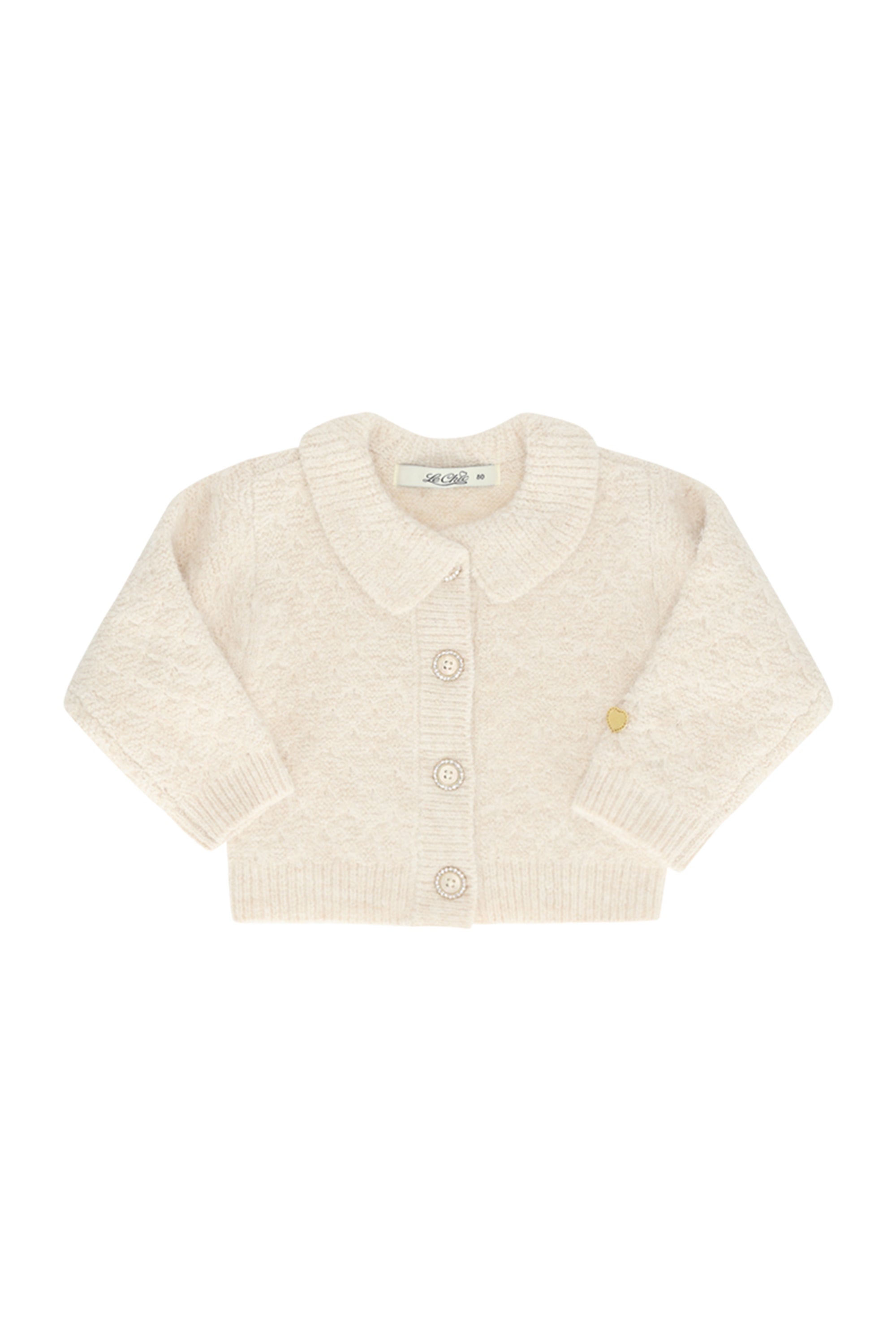 LE CHIC MINI♥ Ombely ♥ Gebreid Vest *Off-White*