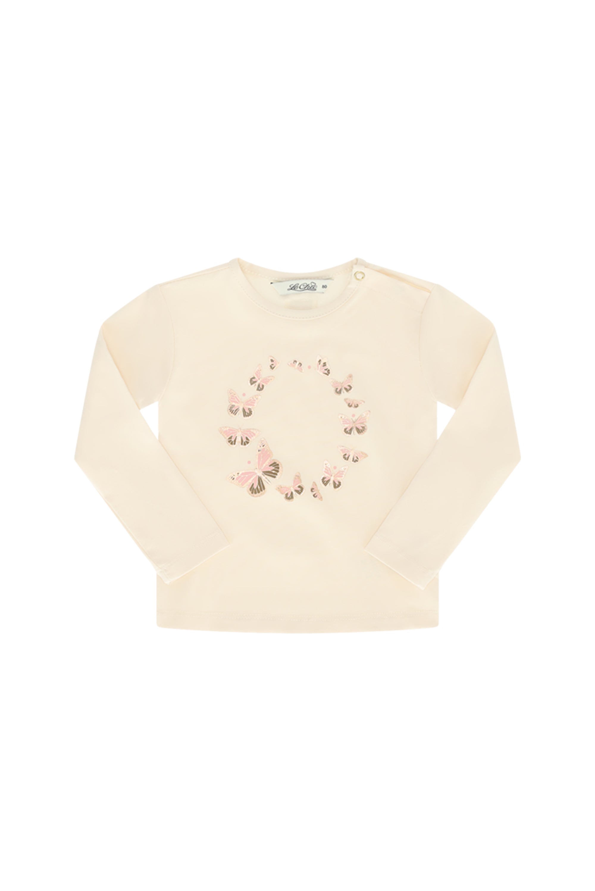 LE CHIC MINI♥ Normy ♥ Vlinder T-Shirt *Off-White*