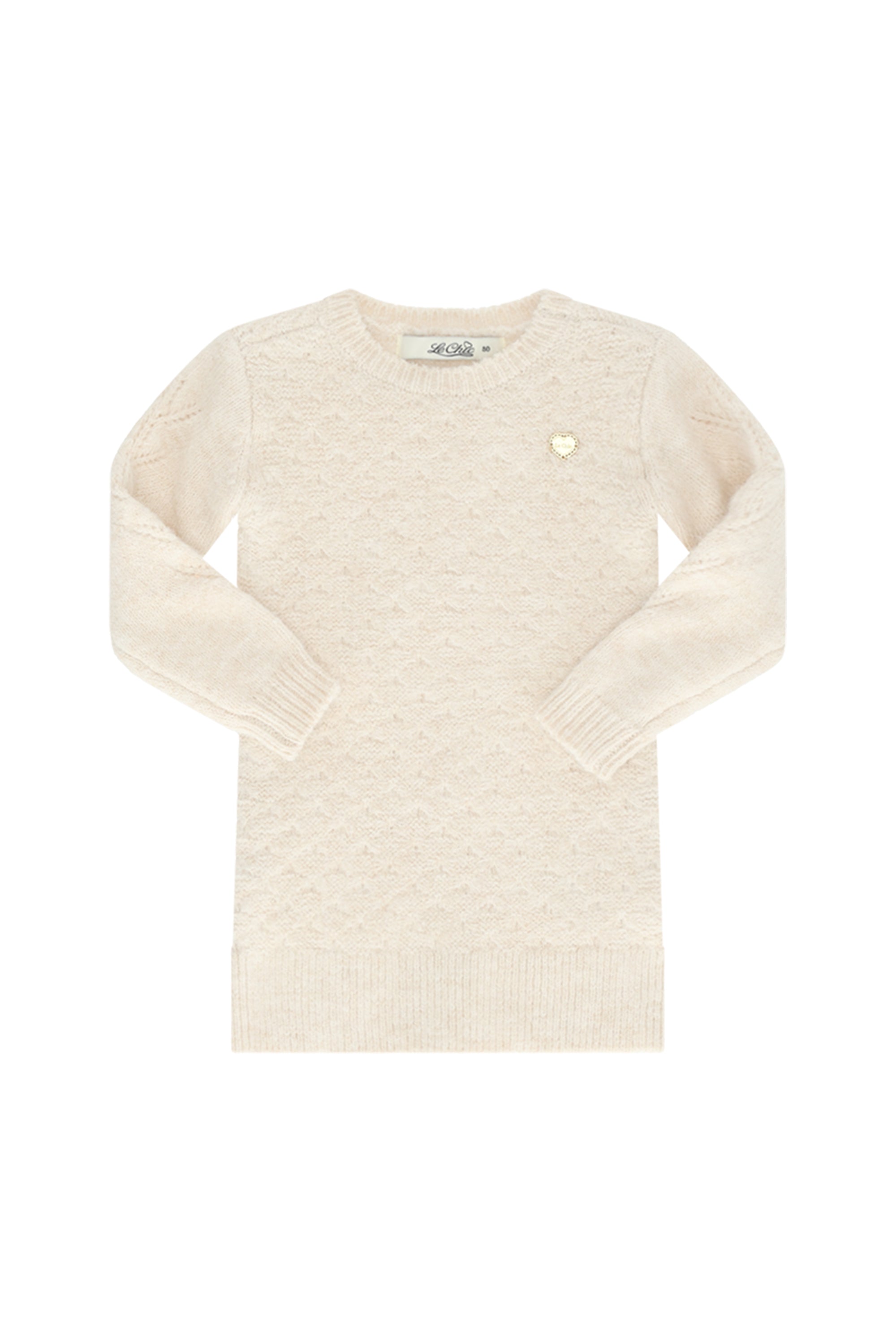 LE CHIC MINI♥ Saknity ♥ Gebreid Jurkje *Off-White*