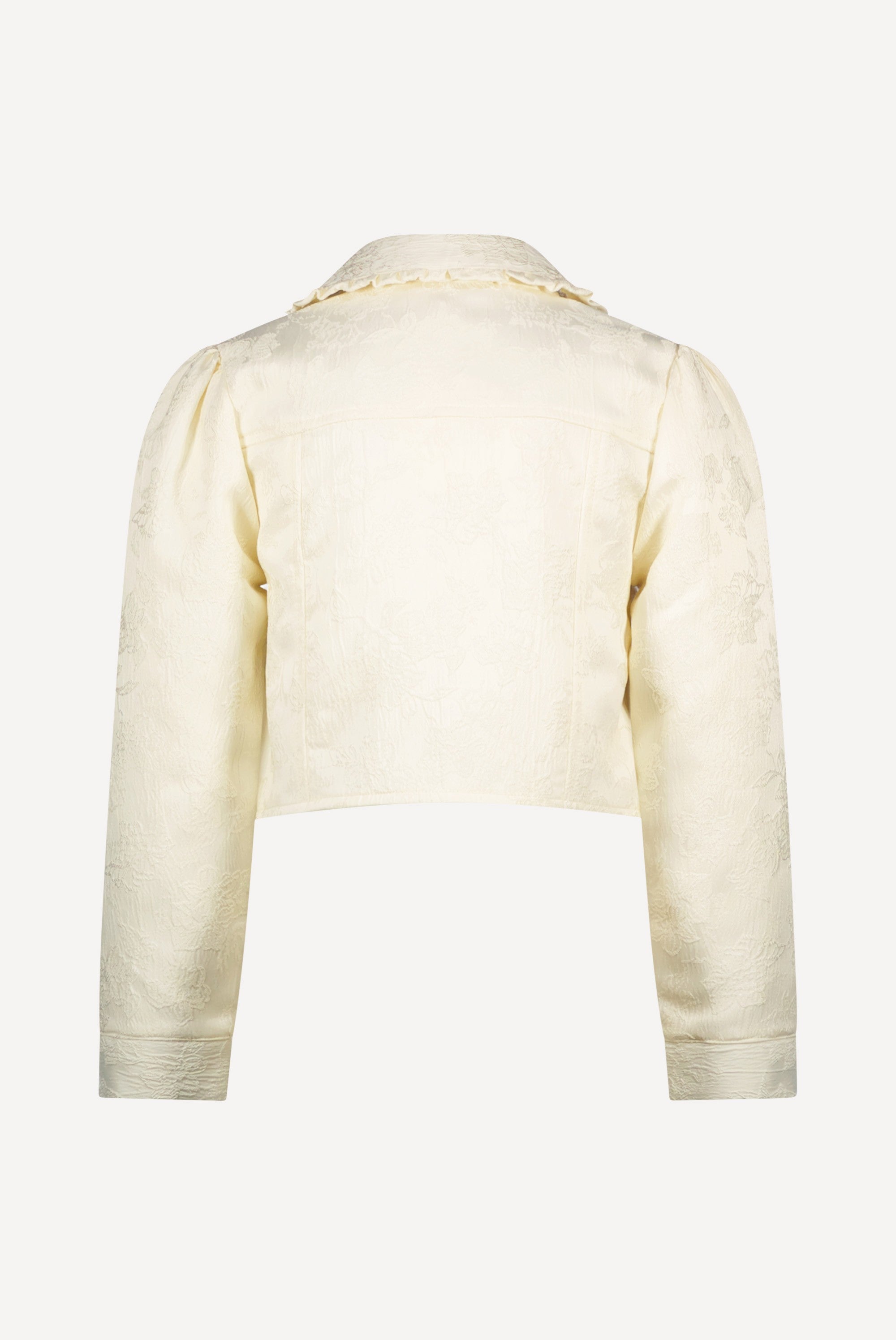 Le Chic AQUI damast jasje. Pearl