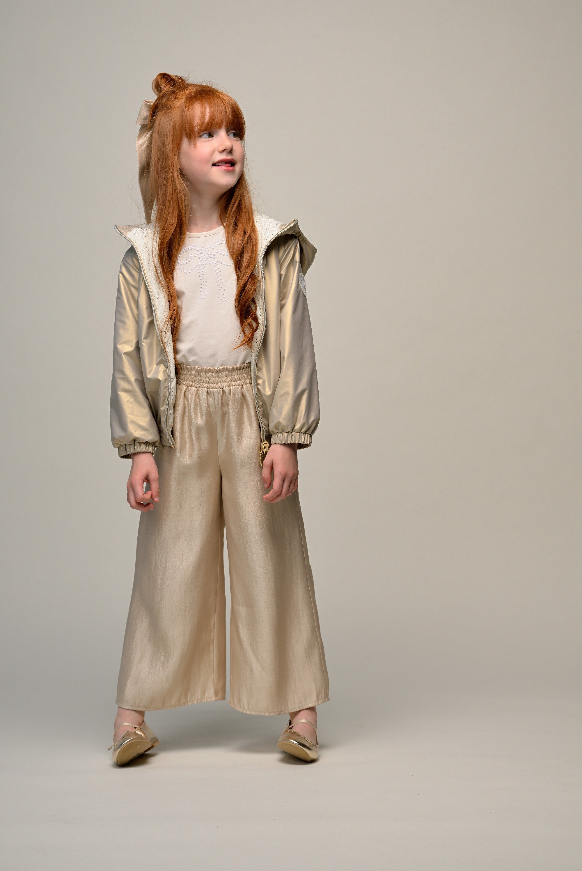 Le Chic BETHY reversible bomber. Golden Glow