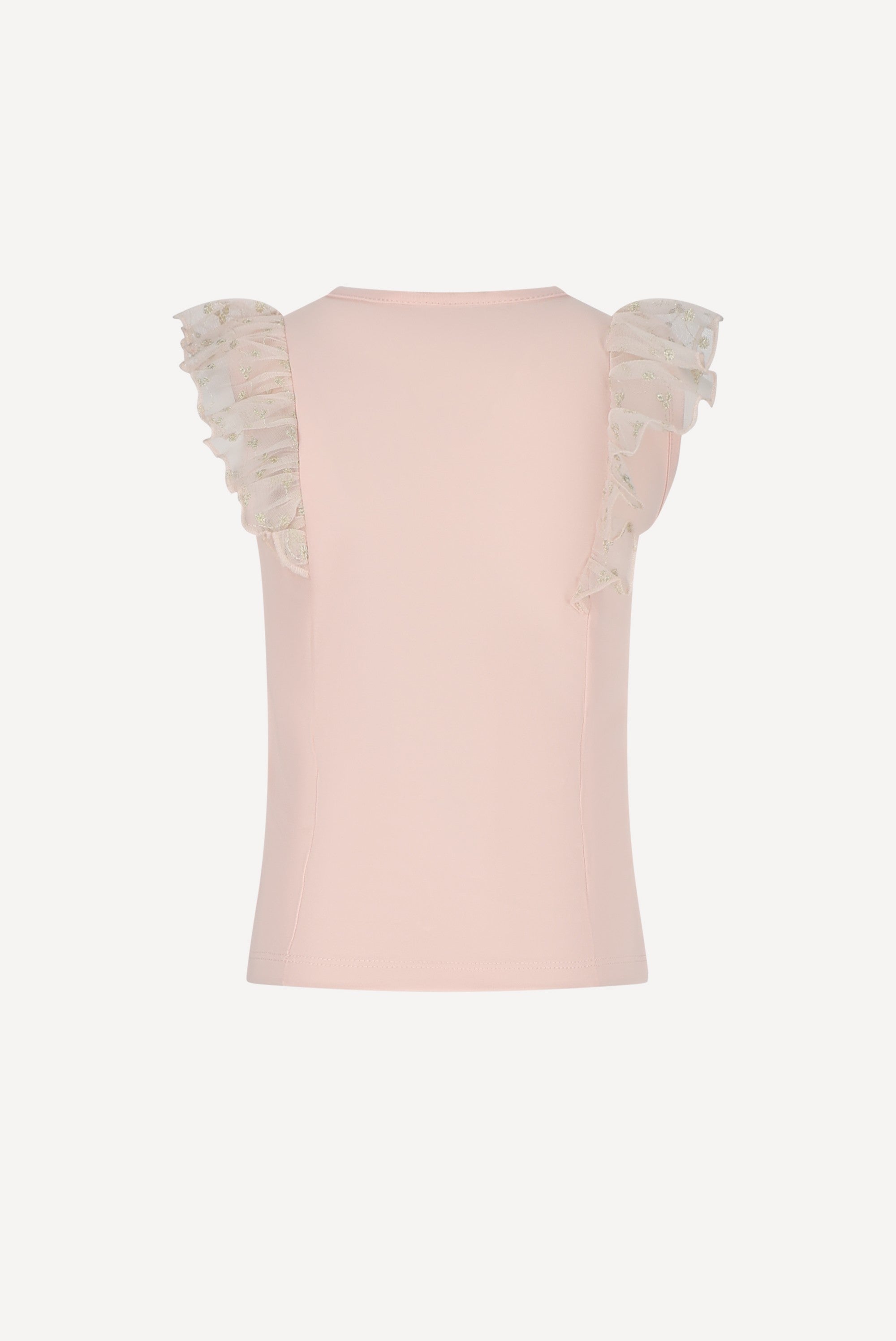 Le Chic NOPPY mouwloos T-shirt. Pink Symphony