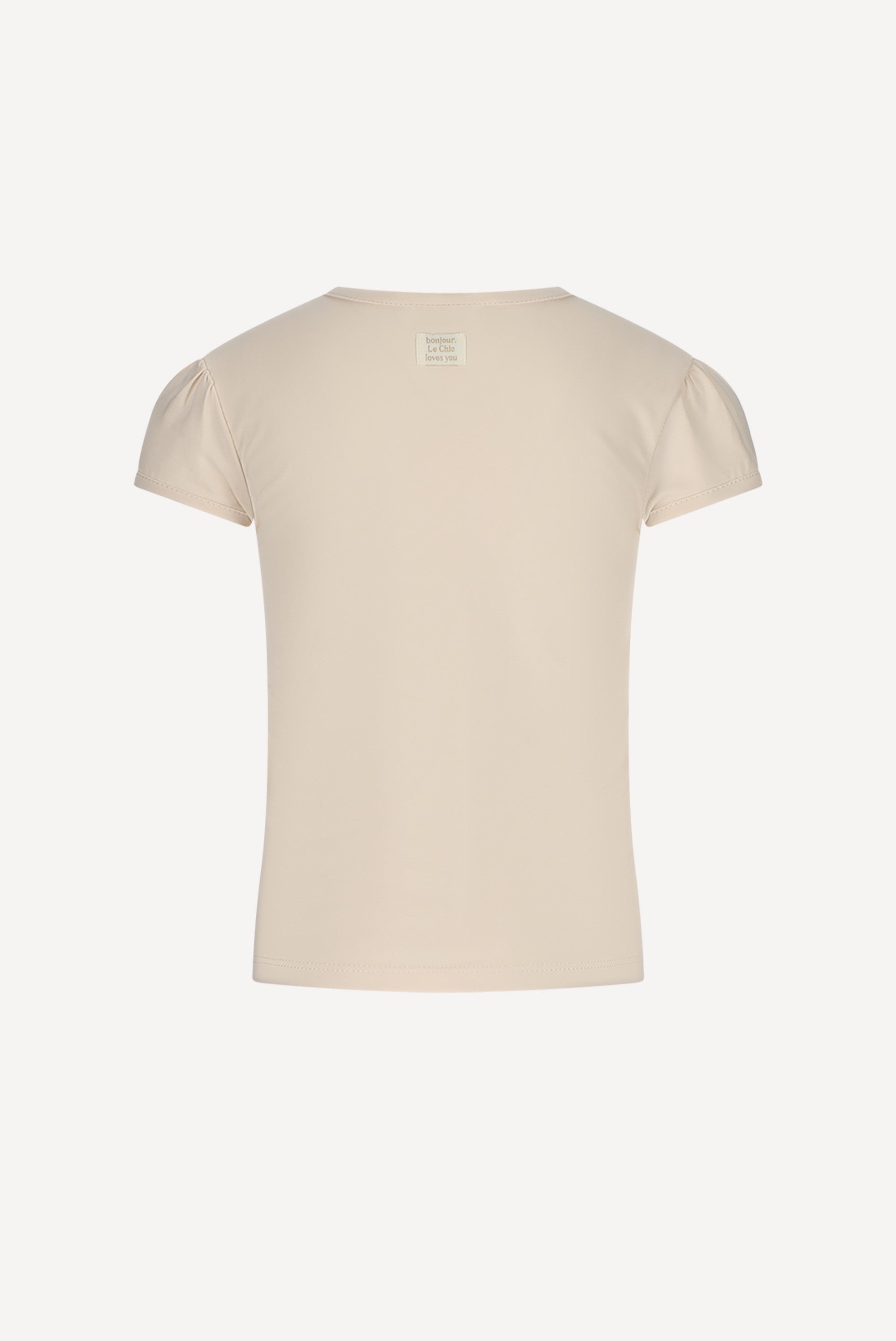 Le Chic NOMMY parel T-shirt. Sands of Time