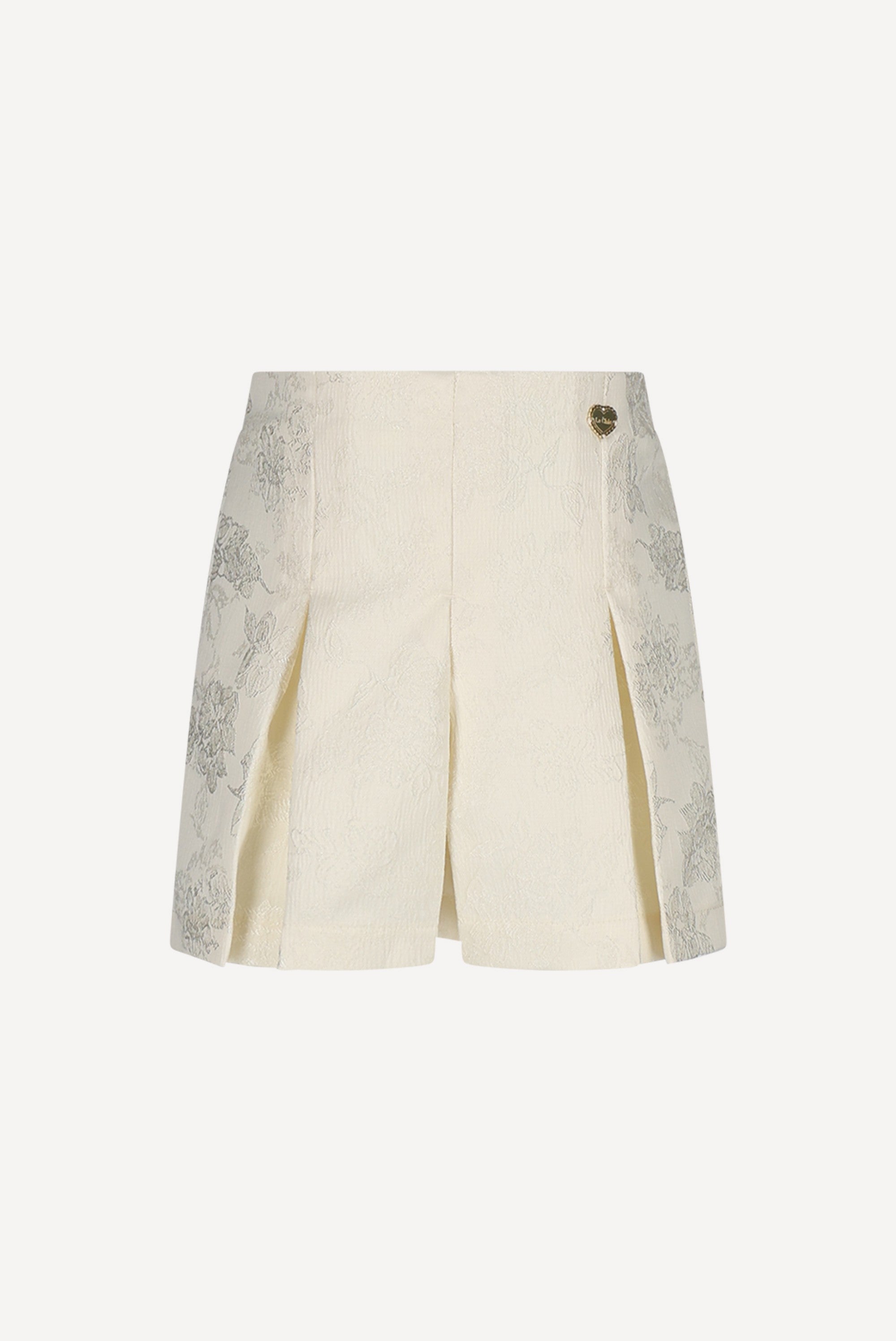 Le Chic DEEJAY damast shorts. Pearl
