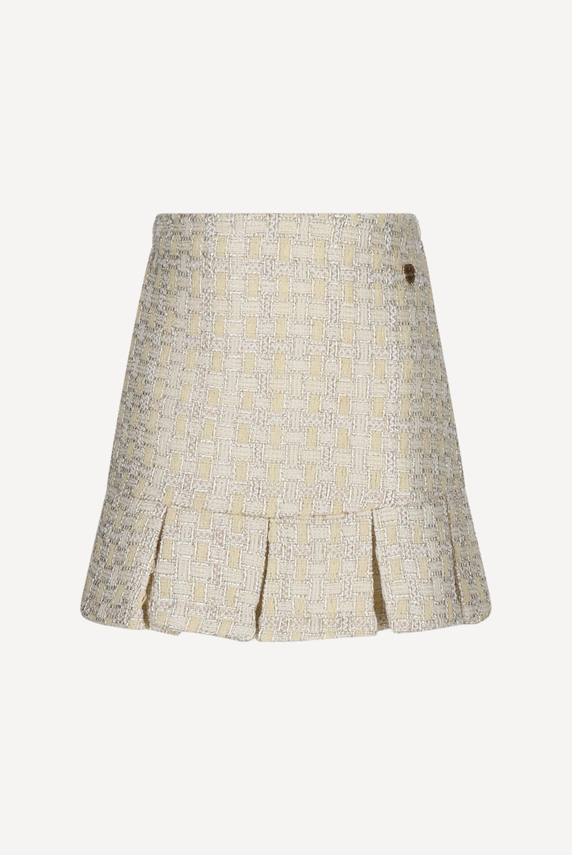 Le Chic TIVVY tweed rok. Golden Glow