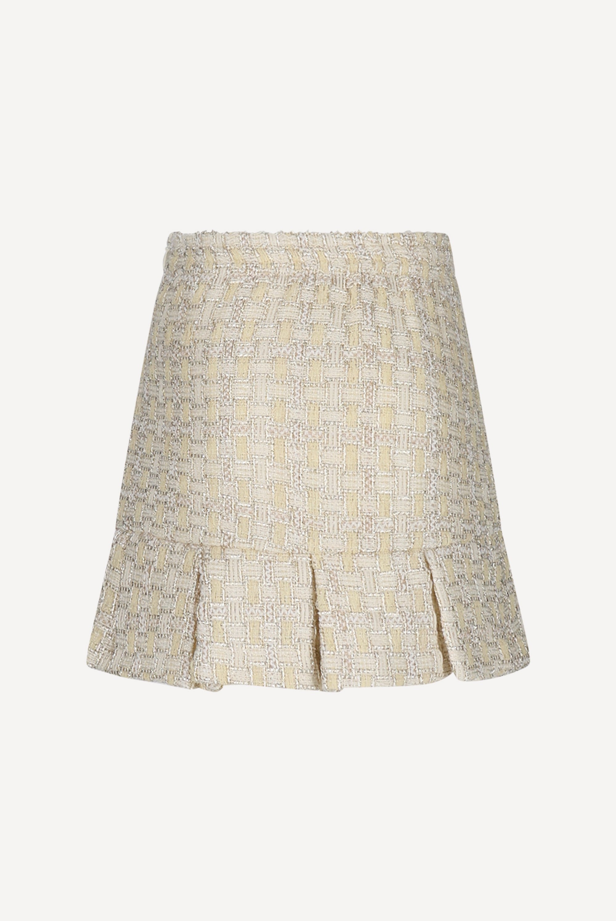 Le Chic TIVVY tweed rok. Golden Glow