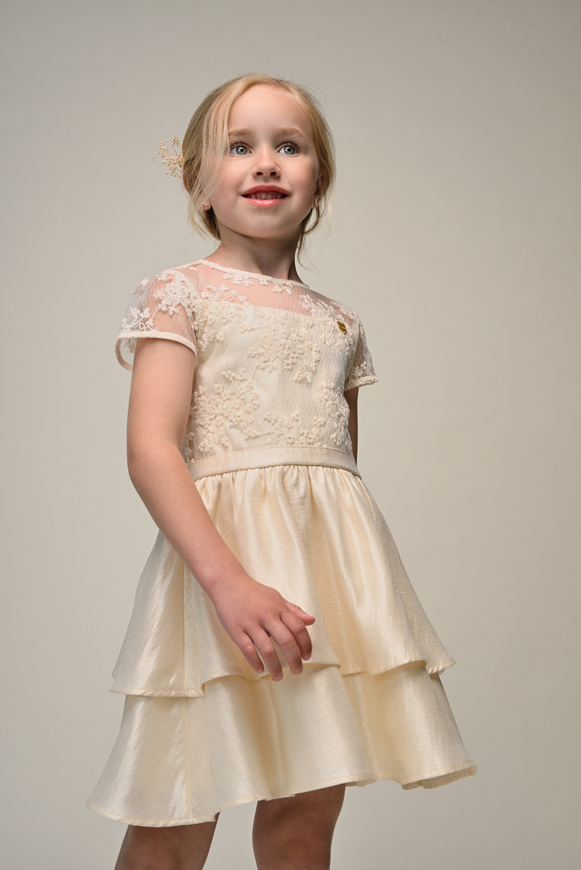 Le Chic SAMEDI luxe feest jurk. Sands of Time