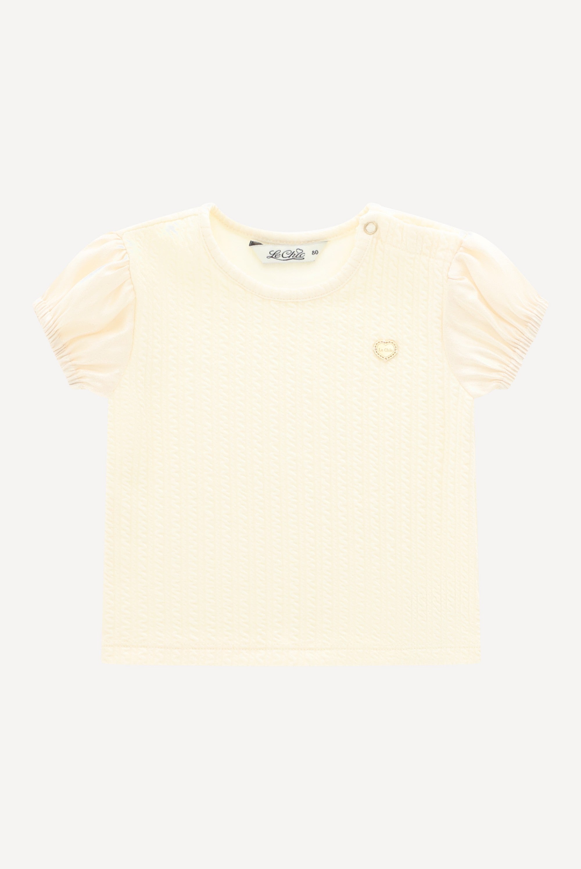 Le Chic NALY T-shirt. Meringue Mood
