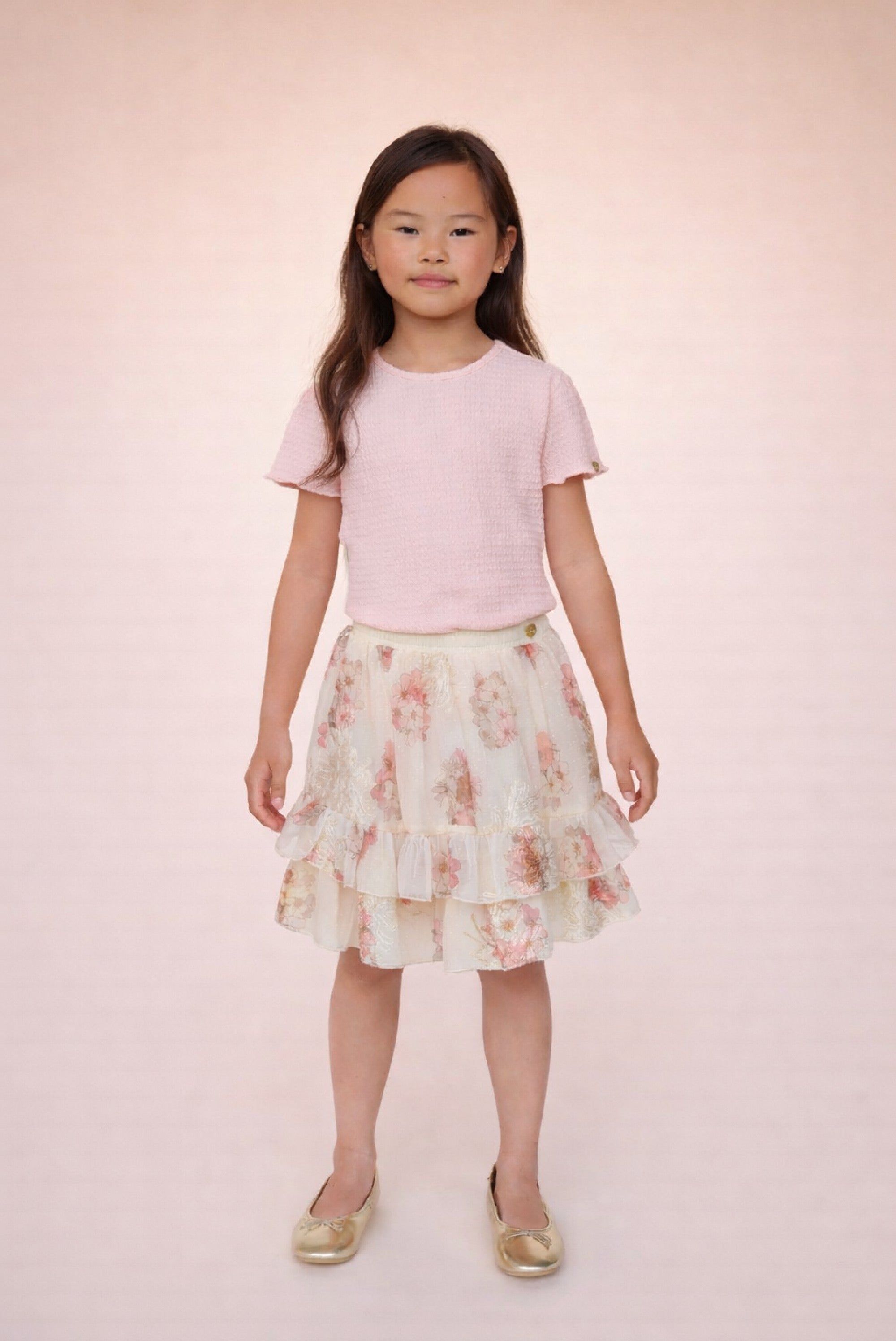 Le Chic NALA zomer T-Blouses Pink Symphony