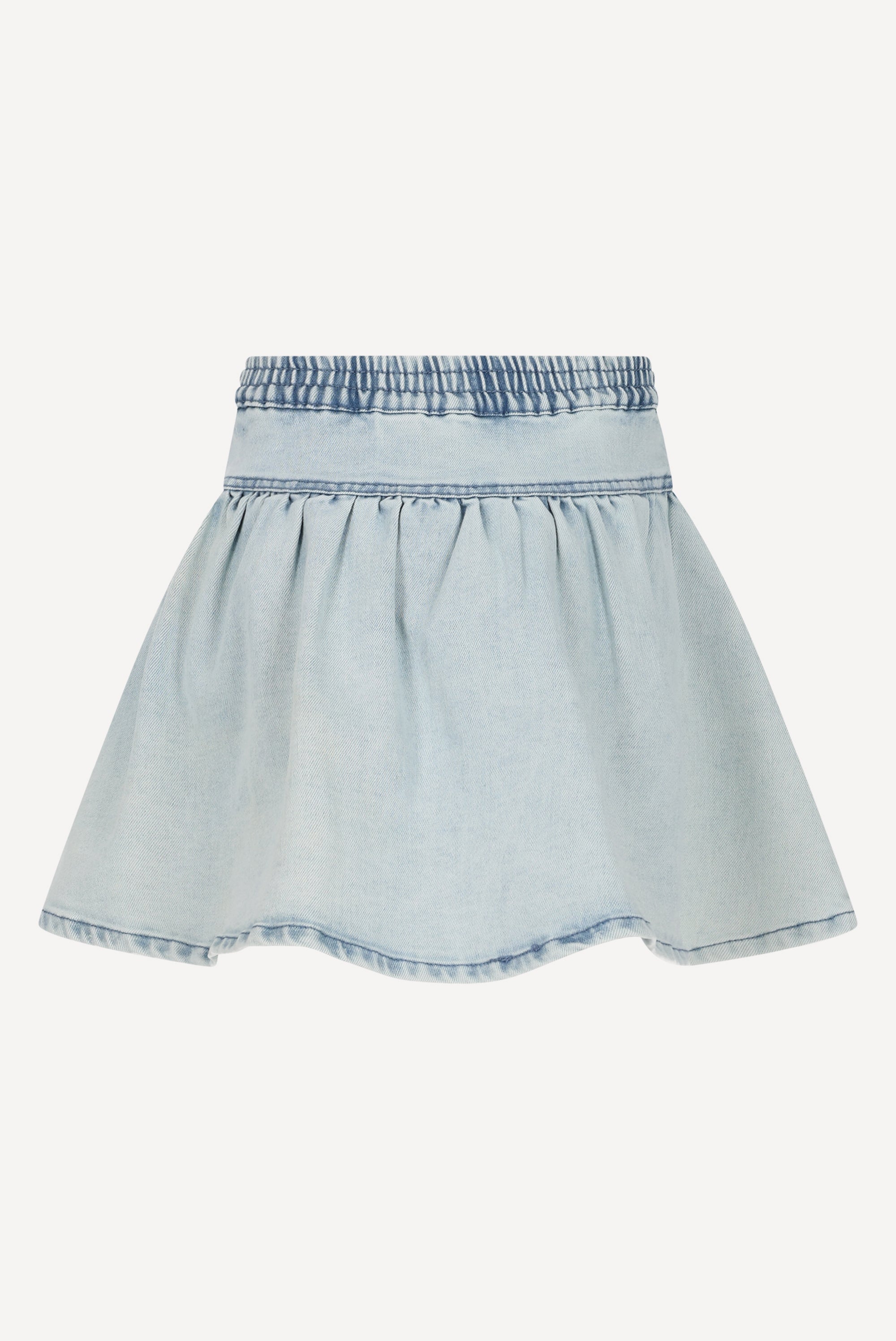 Le Chic TRISS zomer spijkerrok. Classic Light Denim