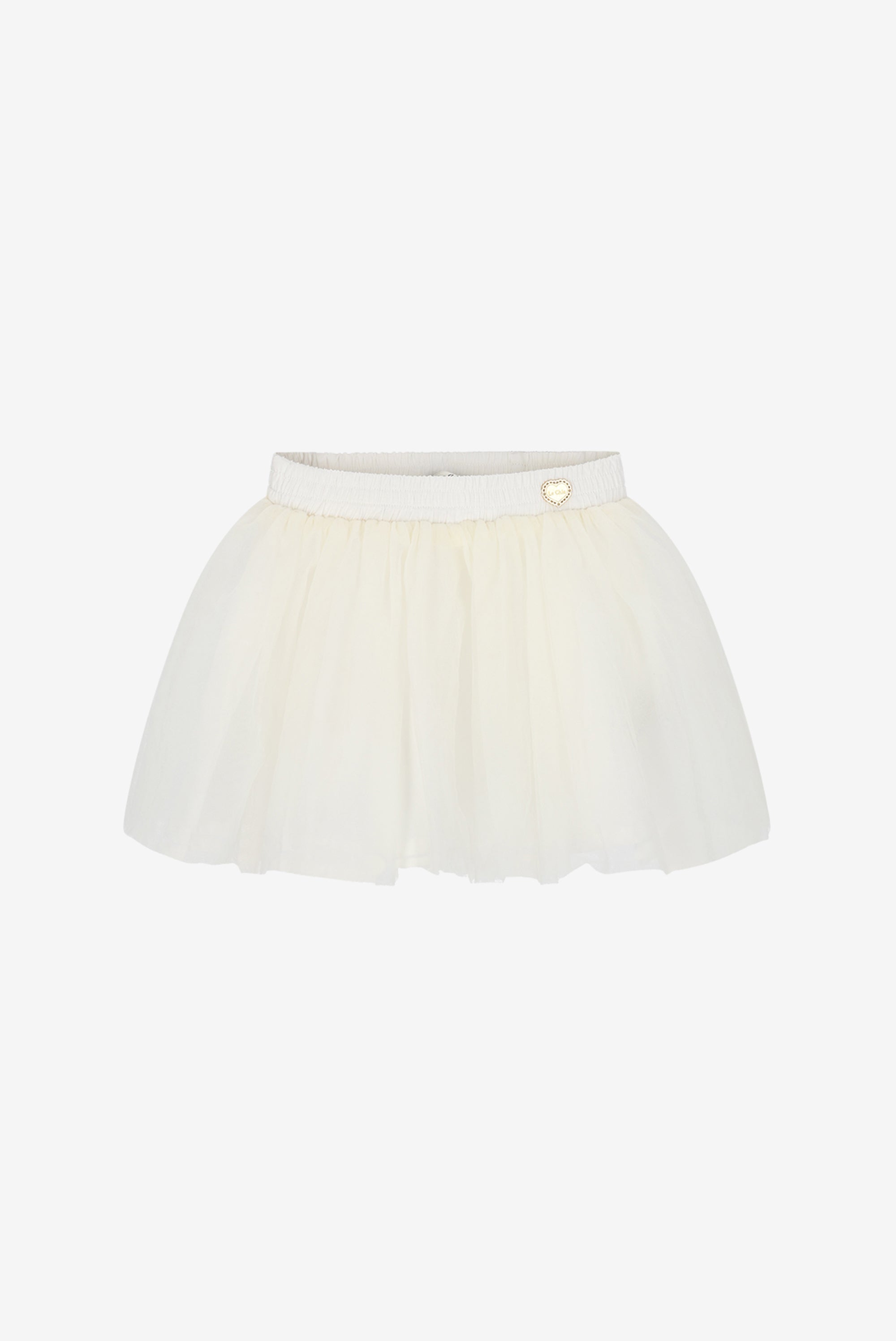 Le Chic TWILLY tule rokje. Off White