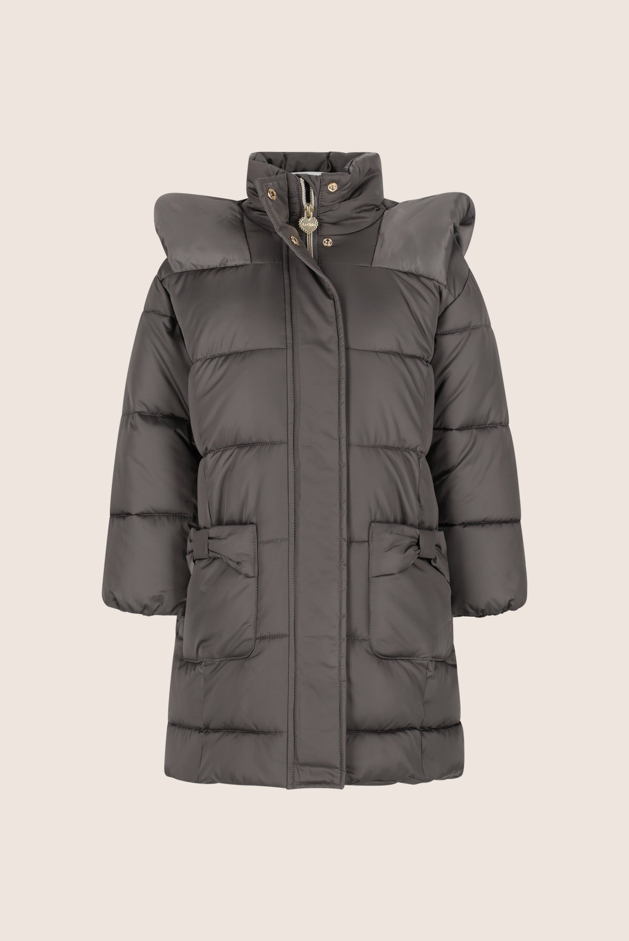 Le Chic BLOOM lange winter puffer - Graphite
