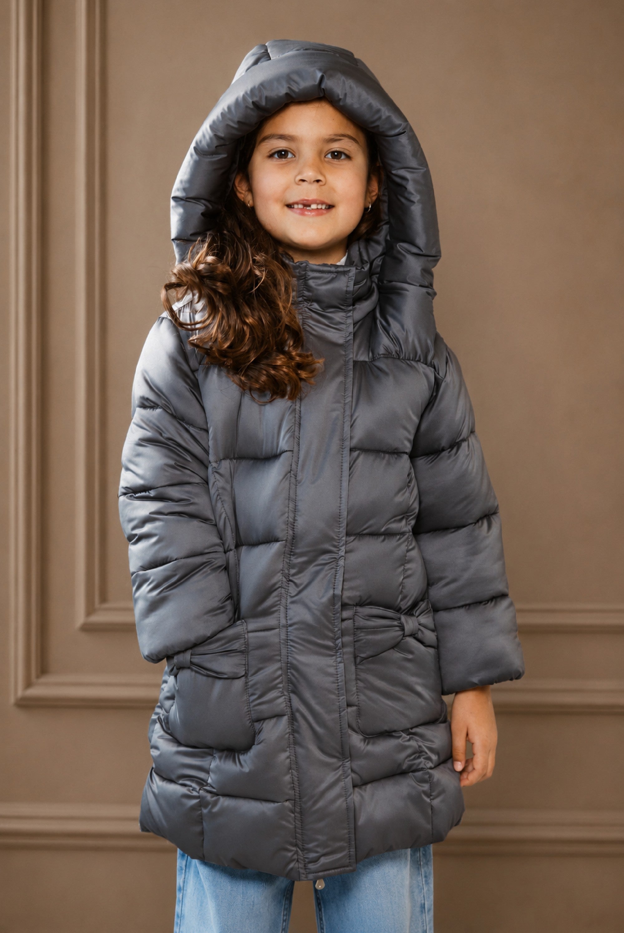 Le Chic BLOOM lange winter puffer - Graphite
