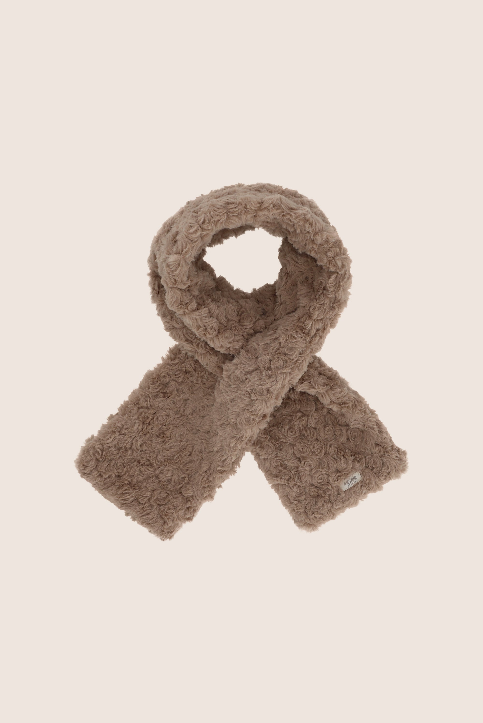 Le Chic RIANNA furry sjaal - Dune