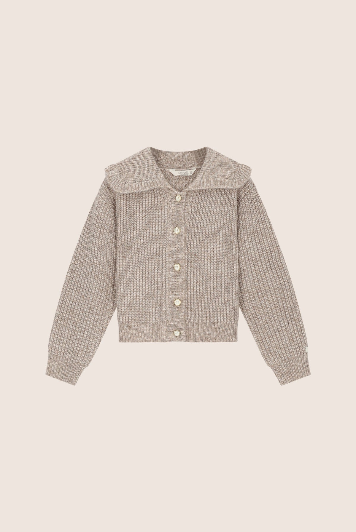 Le Chic Omsk Gebreid Vest - Dune Delight