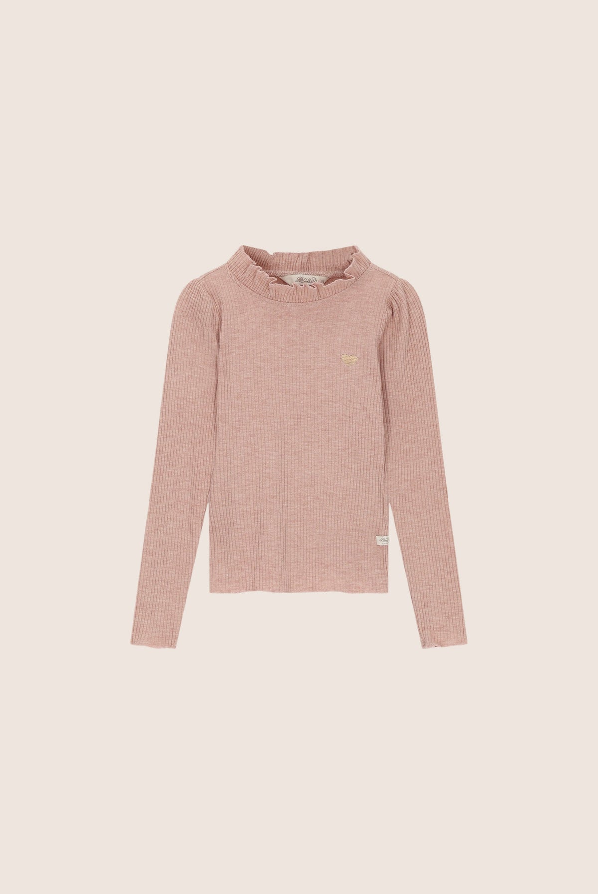 Le Chic Nova Rib Longsleeve - Victorian Pink
