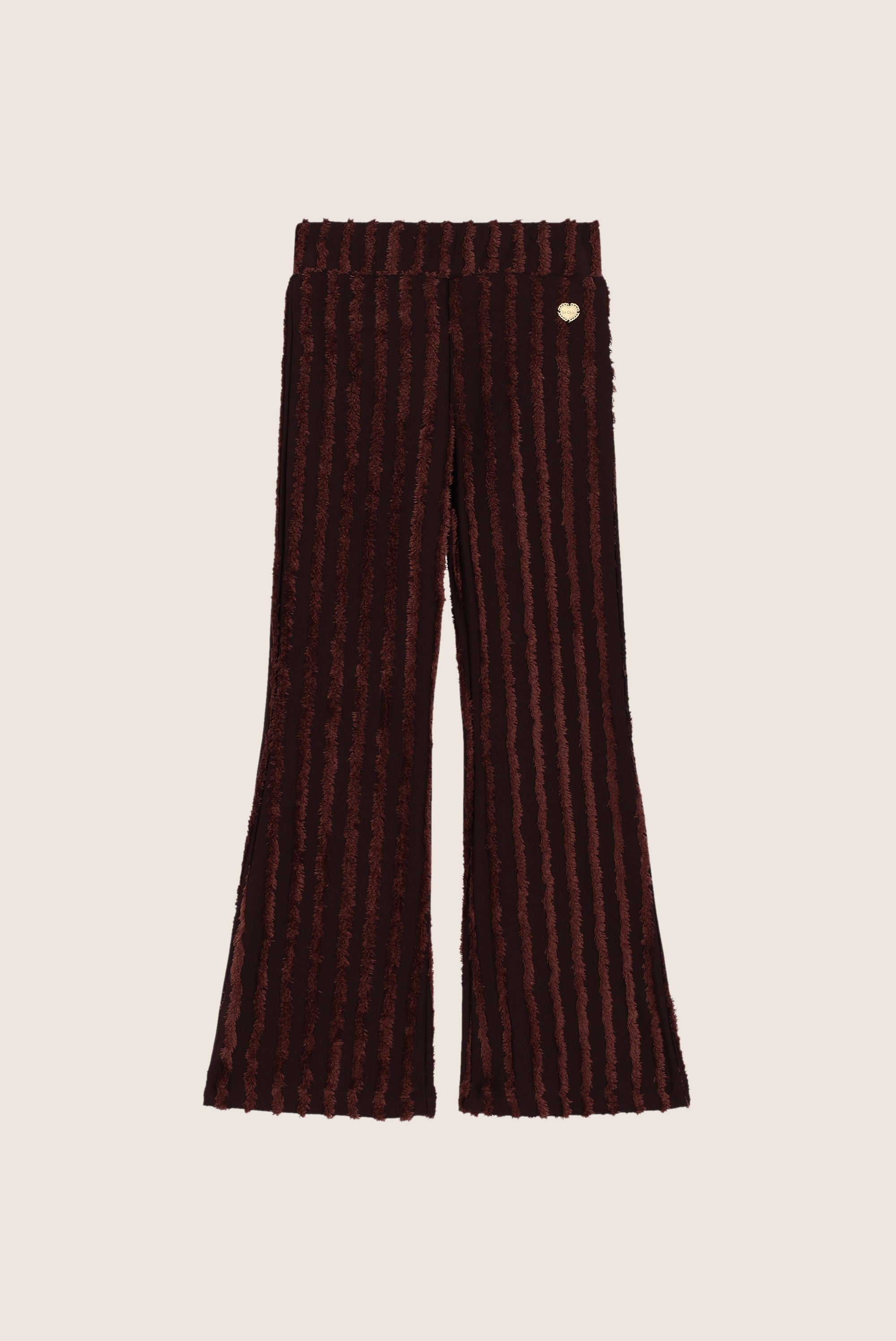 Le Chic Dare Fluffy Streep-Flare - Hot Chocolate