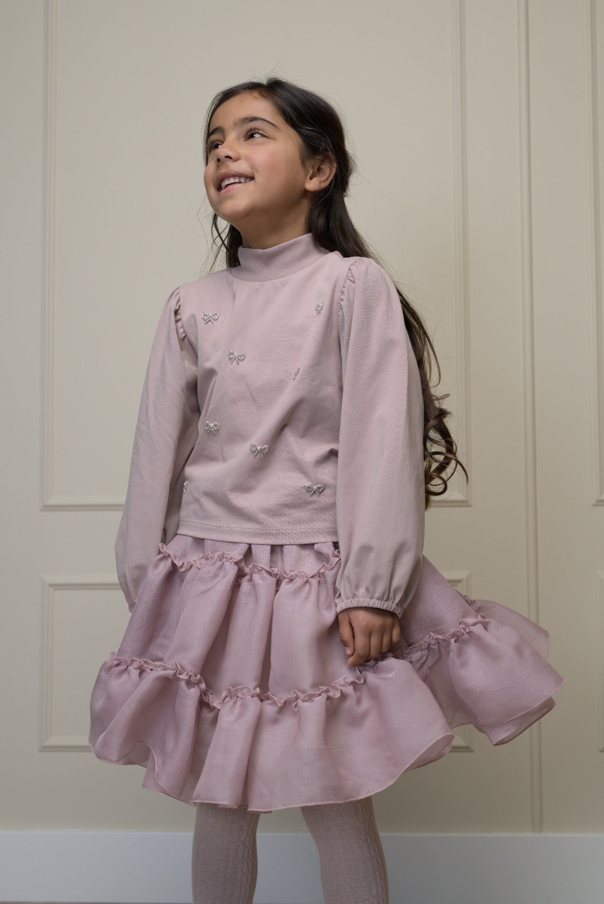 Le Chic Trea Glanzende Petticoat - Victorian Pink