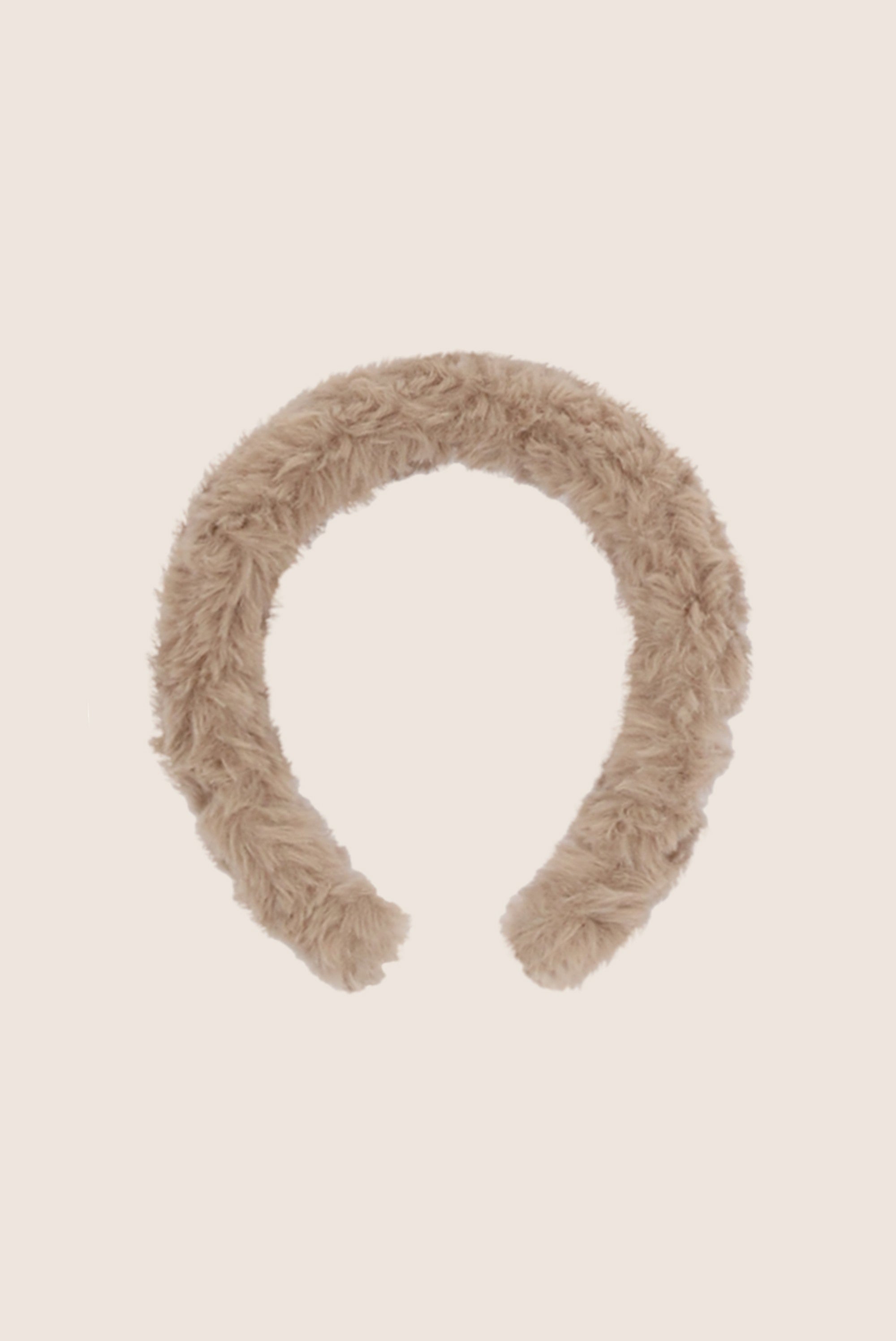 Le Chic Romy Furry Haarband - Dune