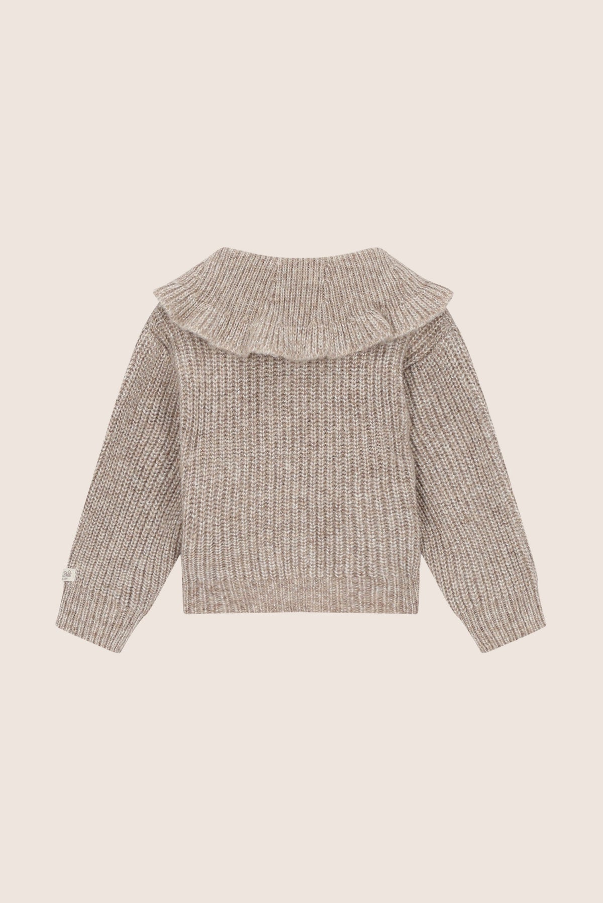 Le Chic Mini Omsky Gebreid Vestje - Dune Delight