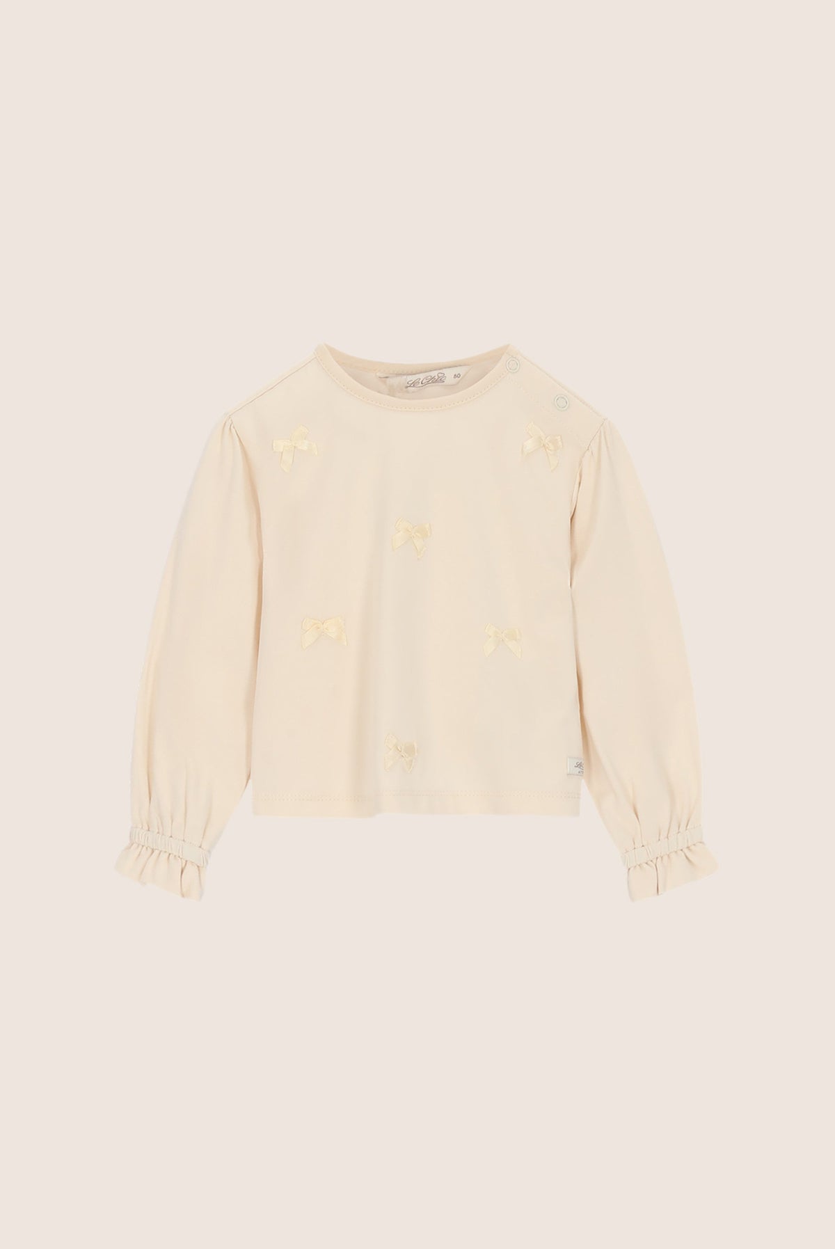 Le Chic Mini Nory Fancy Longsleeve - Warm Winter White