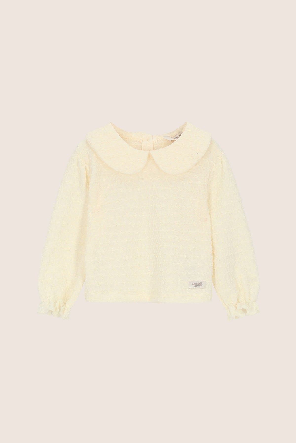 Le Chic Mini Noury Fancy Top Met Kraagje - Off White