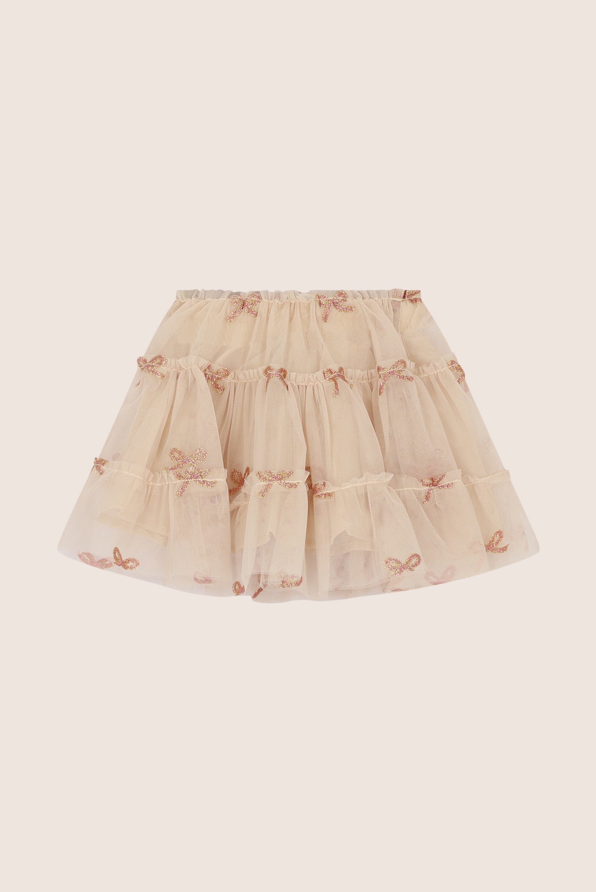 Le Chic Mini Trey Glanzende Petticoat - Dazzling Bows