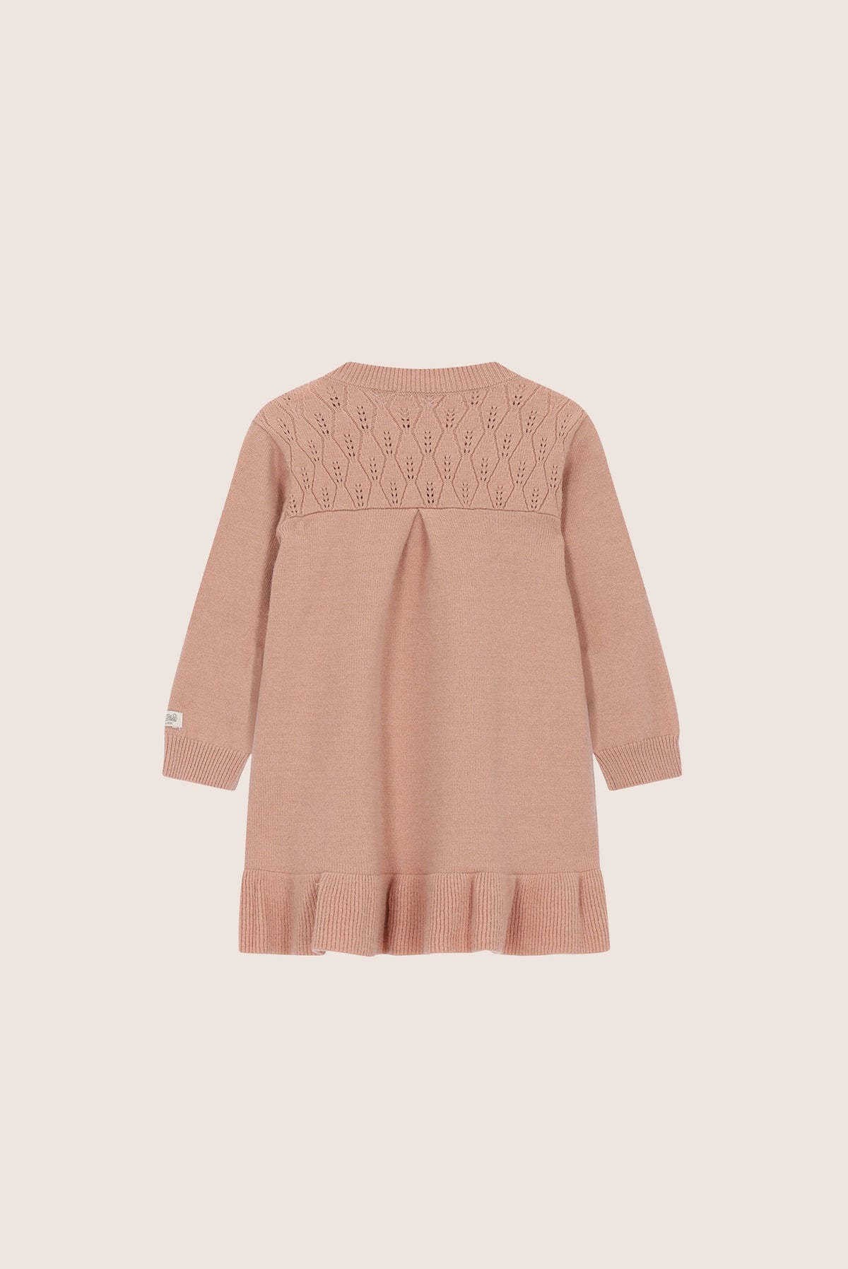 Le Chic Mini Sady Ajour Gebreide Jurk - Victorian Pink