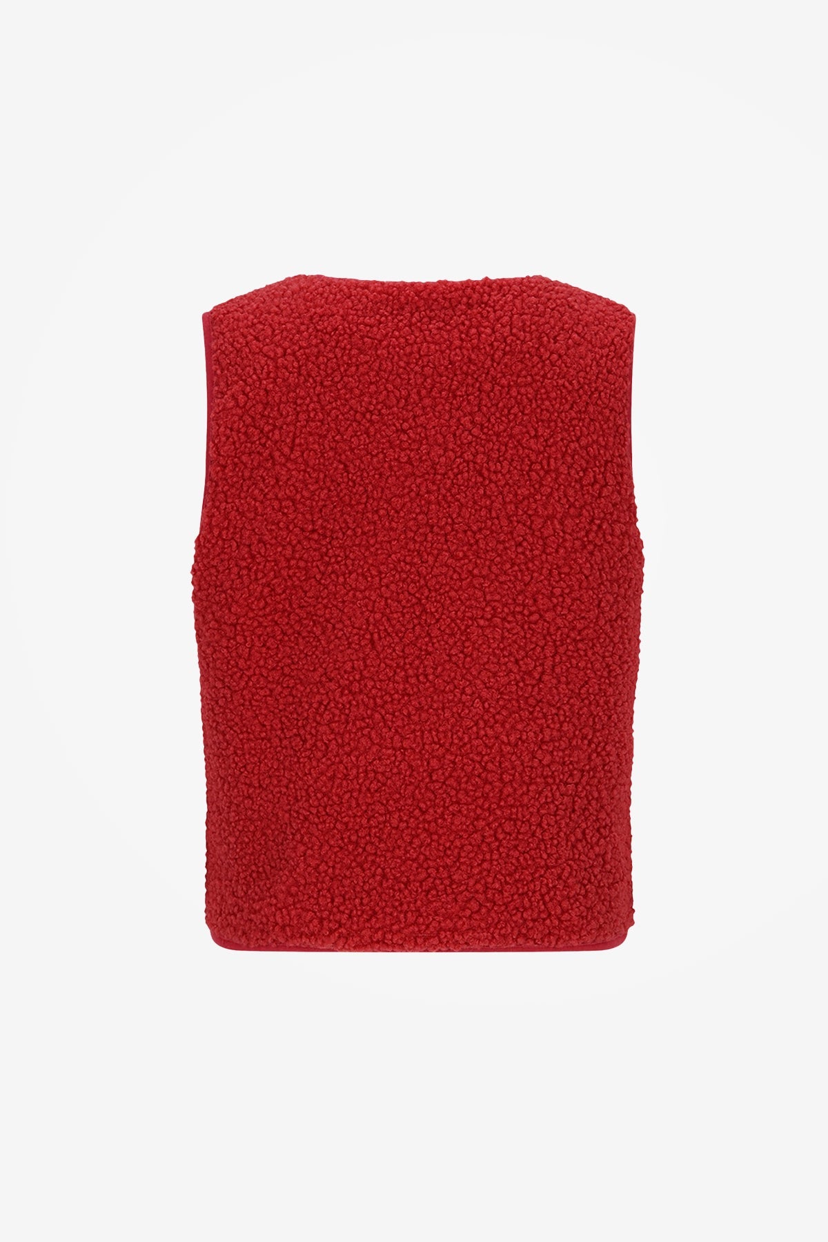 The New Chapter Rox Teddy Gilet Rood