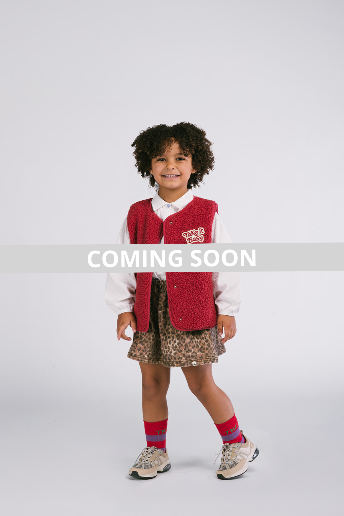 The New Chapter Rox Teddy Gilet Rood
