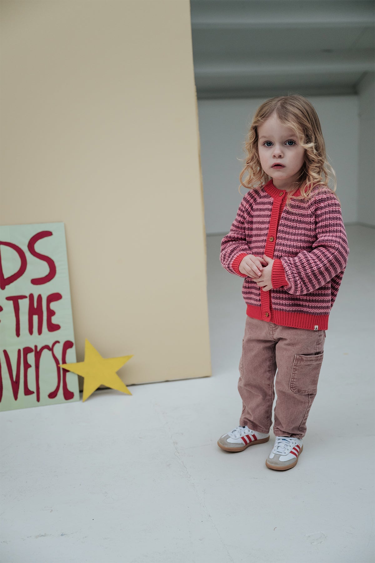 The New Chapter Miles Knitted Vest Roze