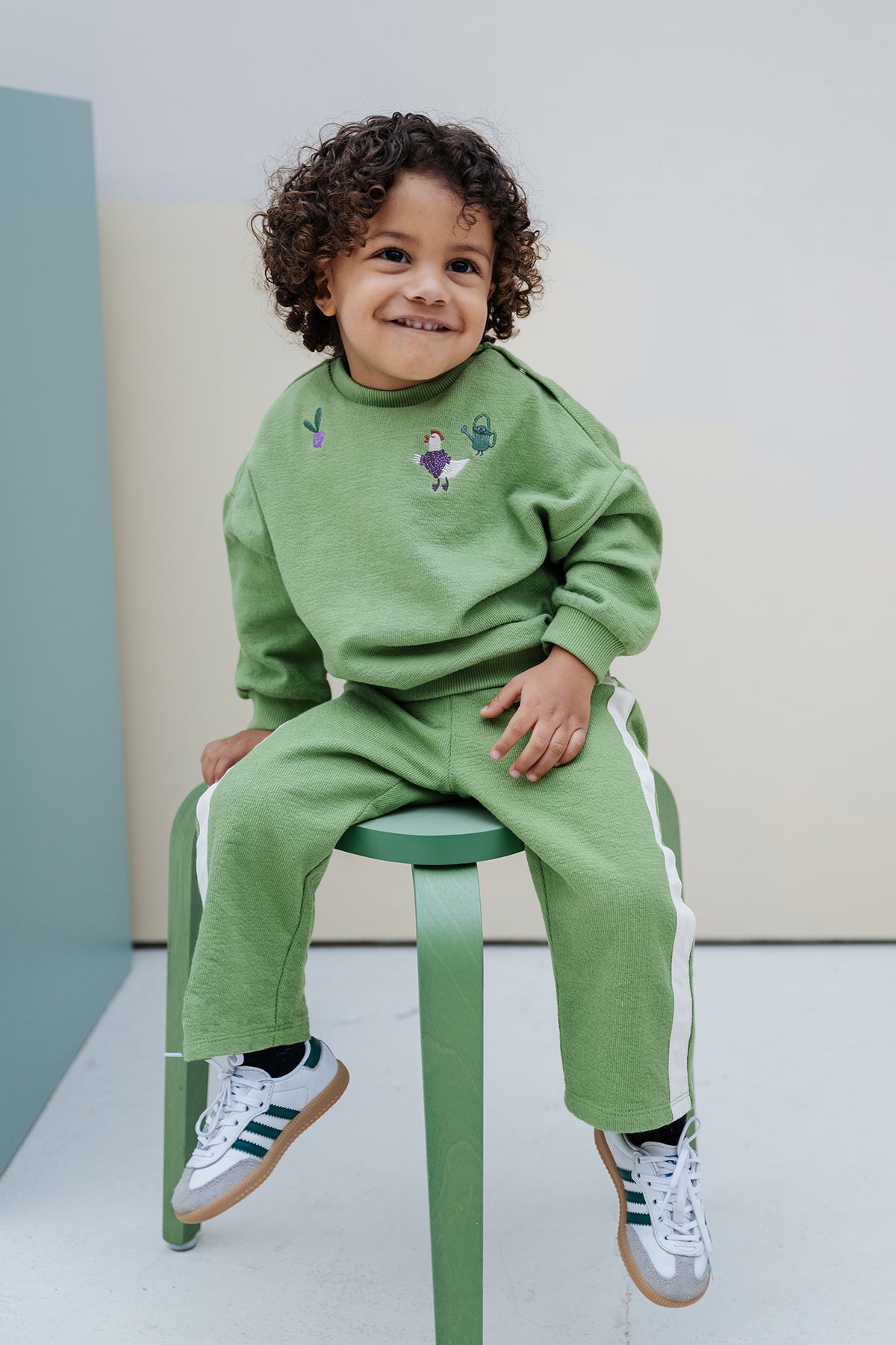 The New Chapter Billie Sweater Lichtgroen