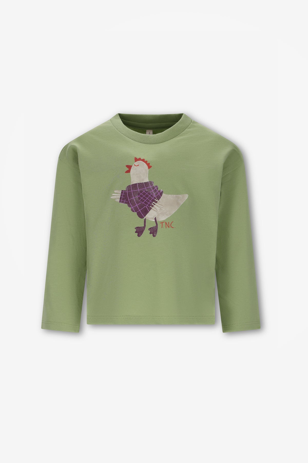The New Chapter Lou Longsleeve Groen