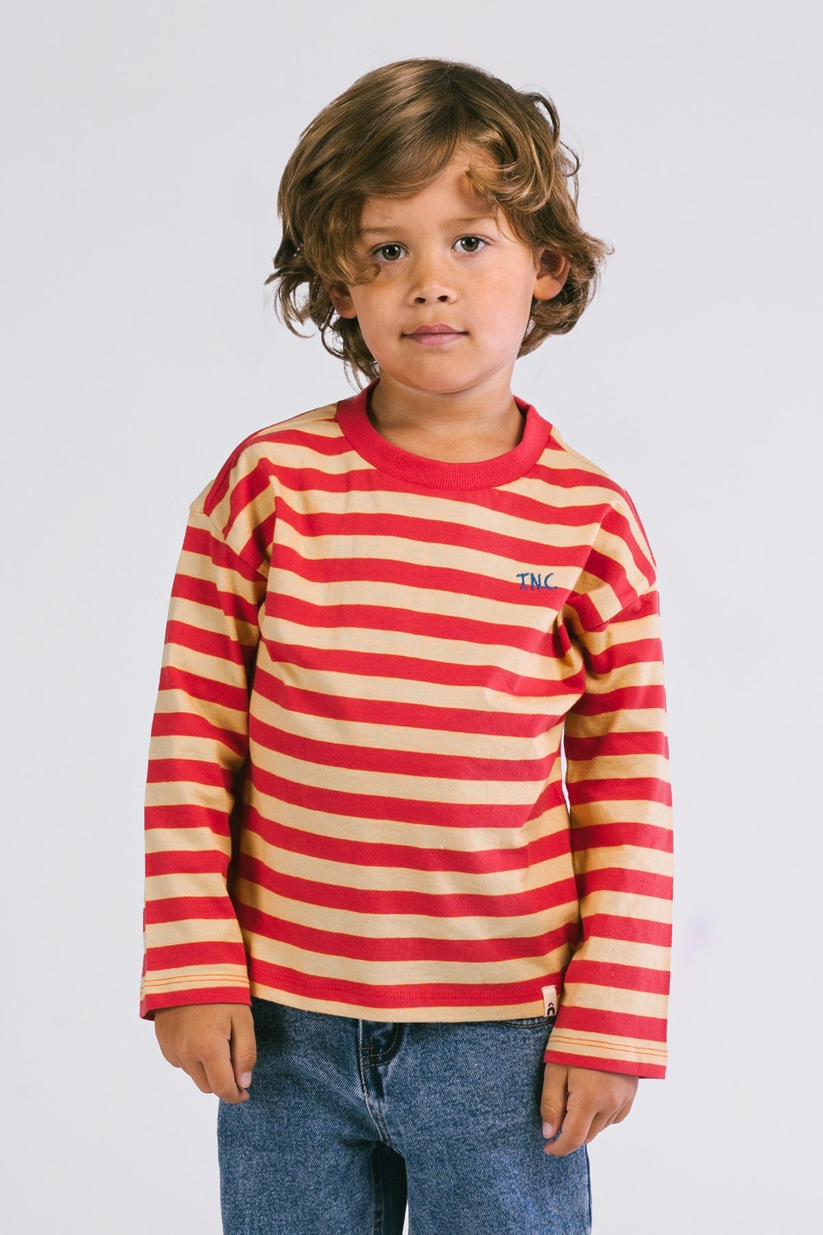 The New Chapter Lou Longsleeve Strepen Rood