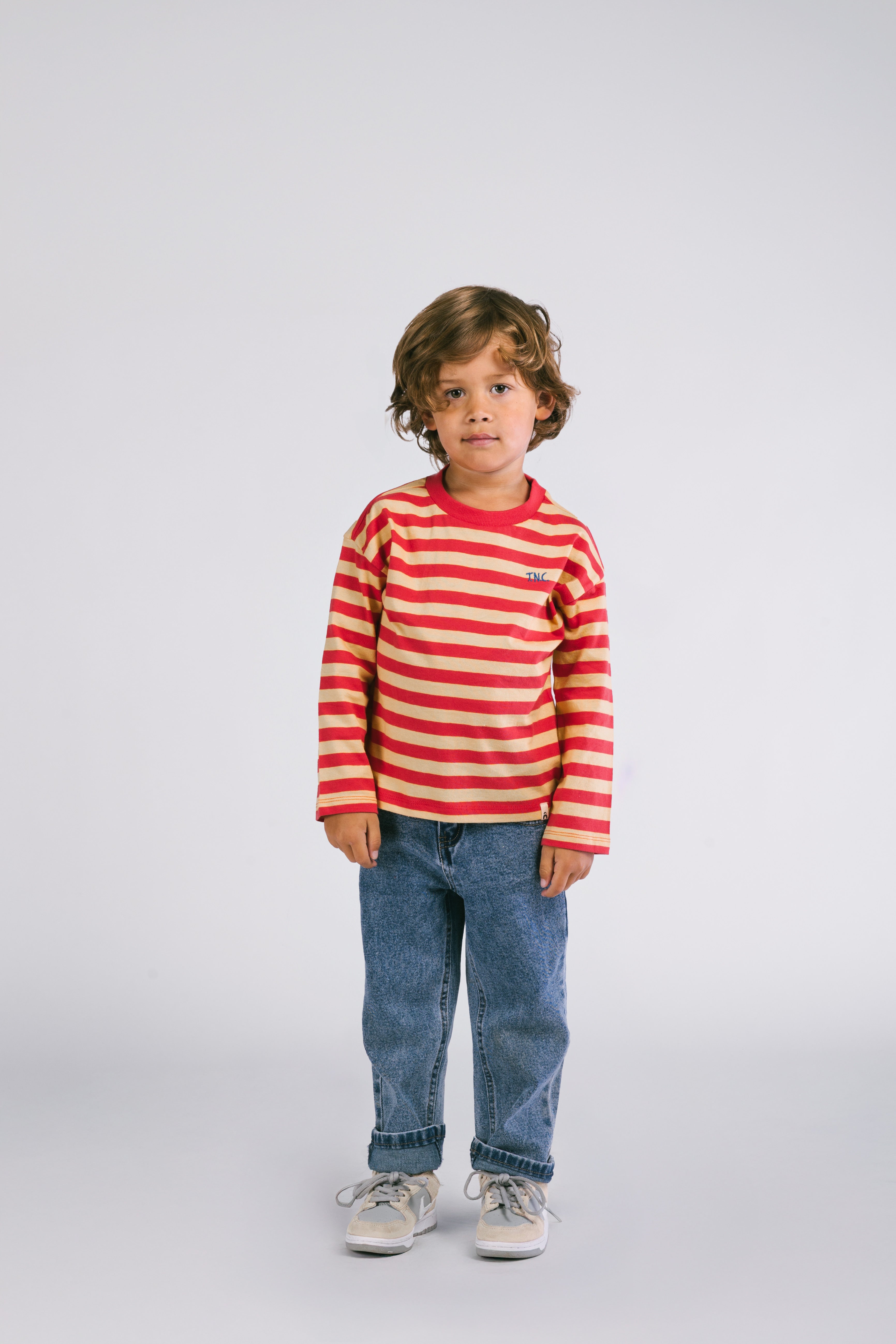 The New Chapter Lou Longsleeve Strepen Rood