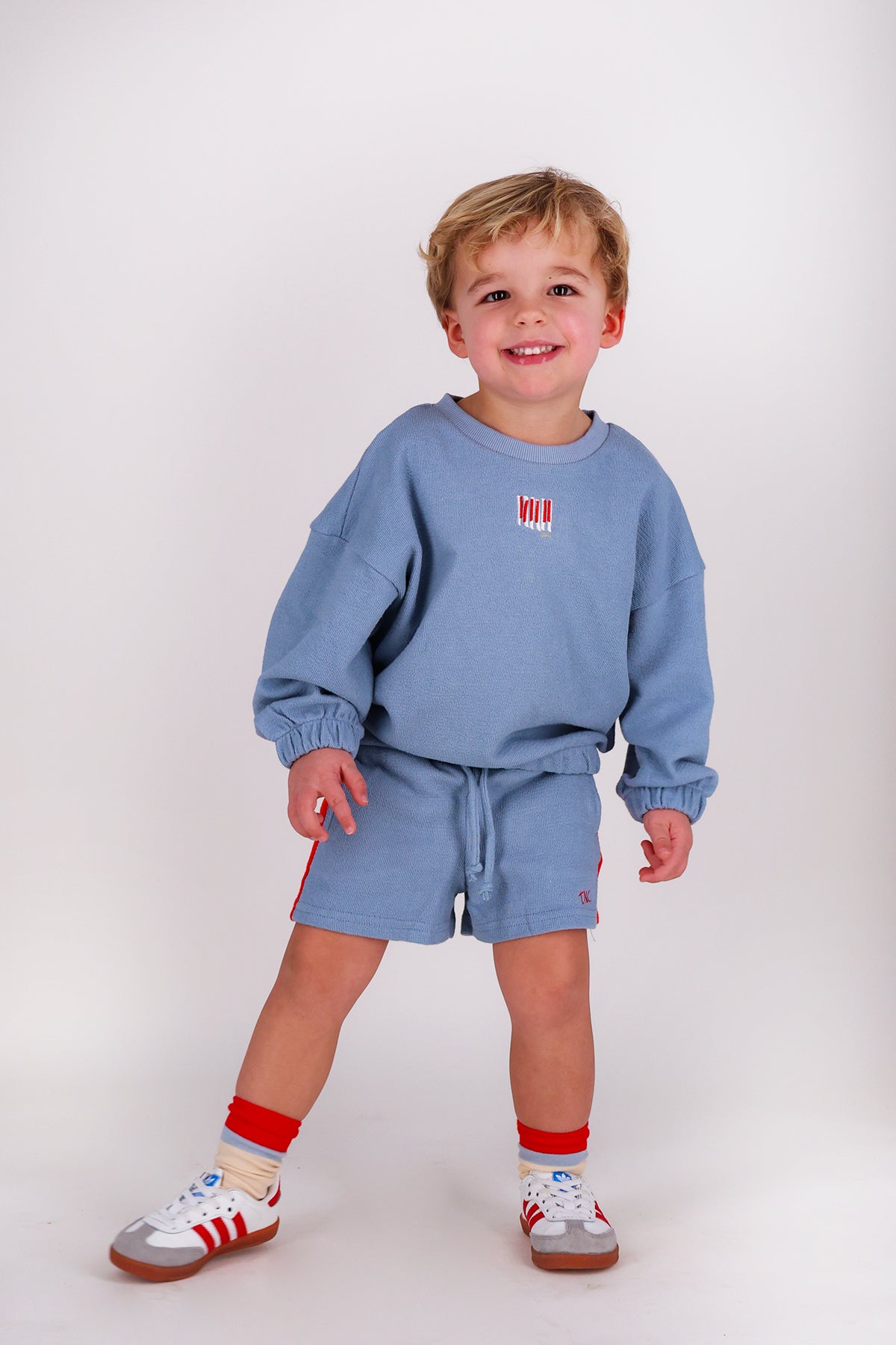 The New Chapter Samu short blauw Giant steps