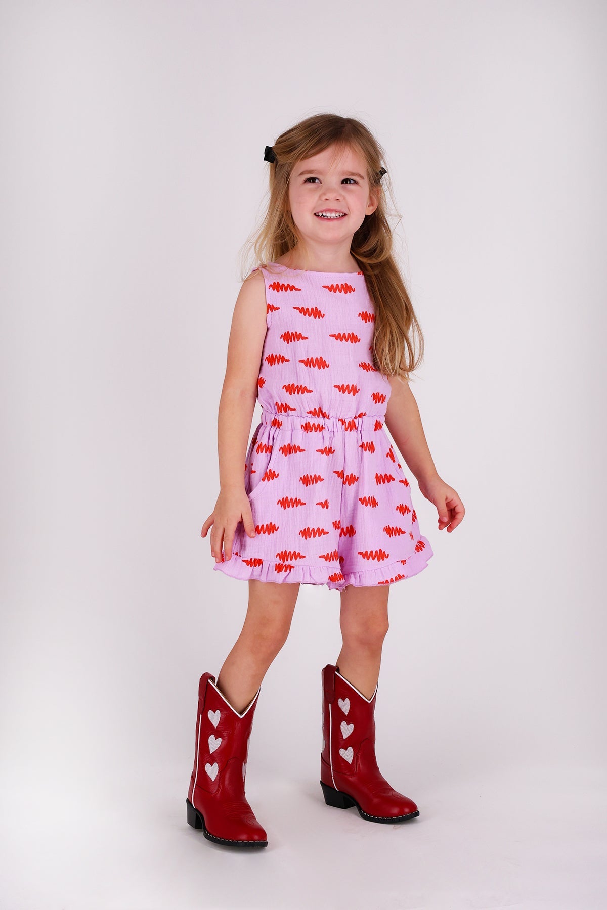 The New Chapter Lous jumpsuit roze Giant steps