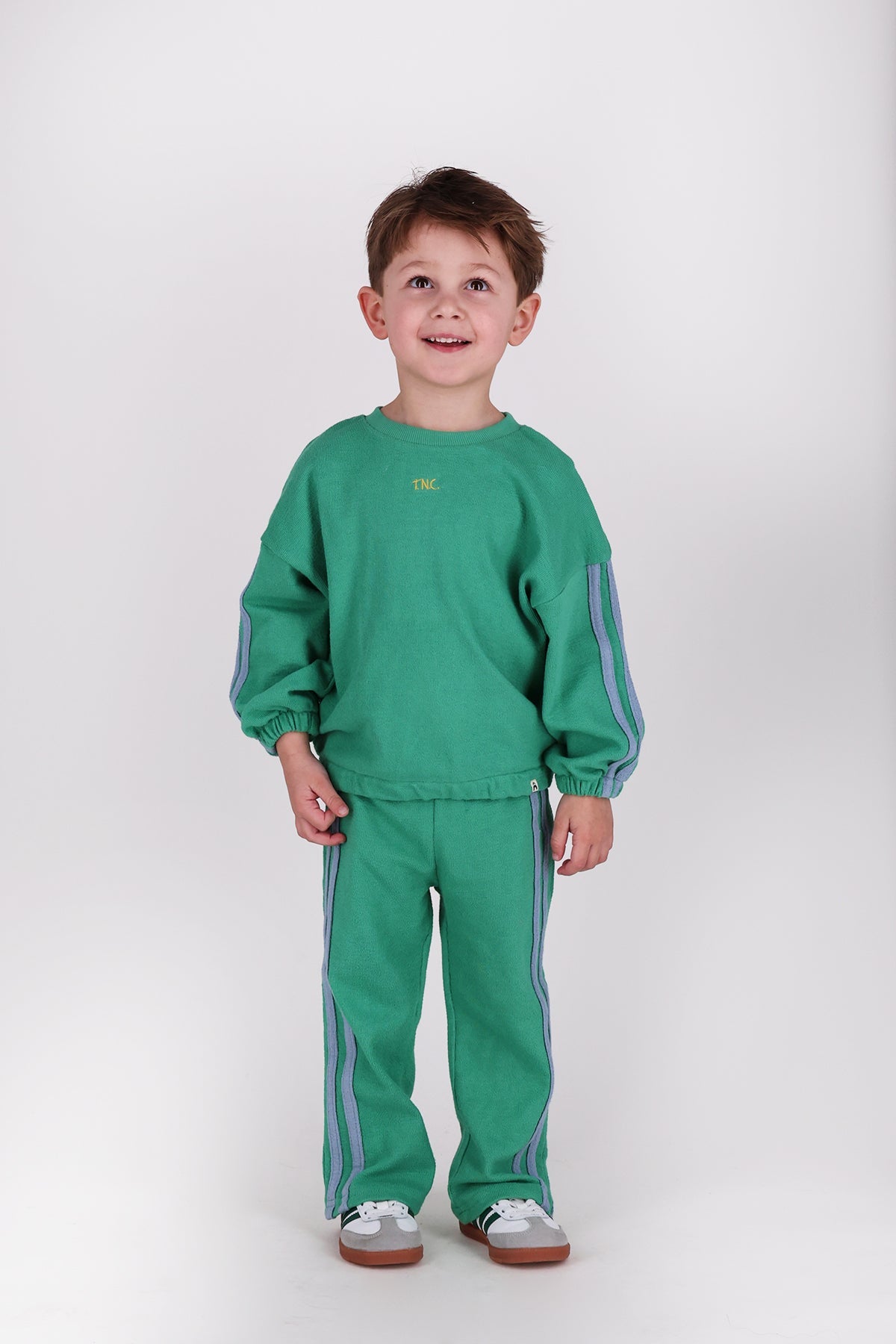 The New Chapter Bobbie sweater groen Solshine