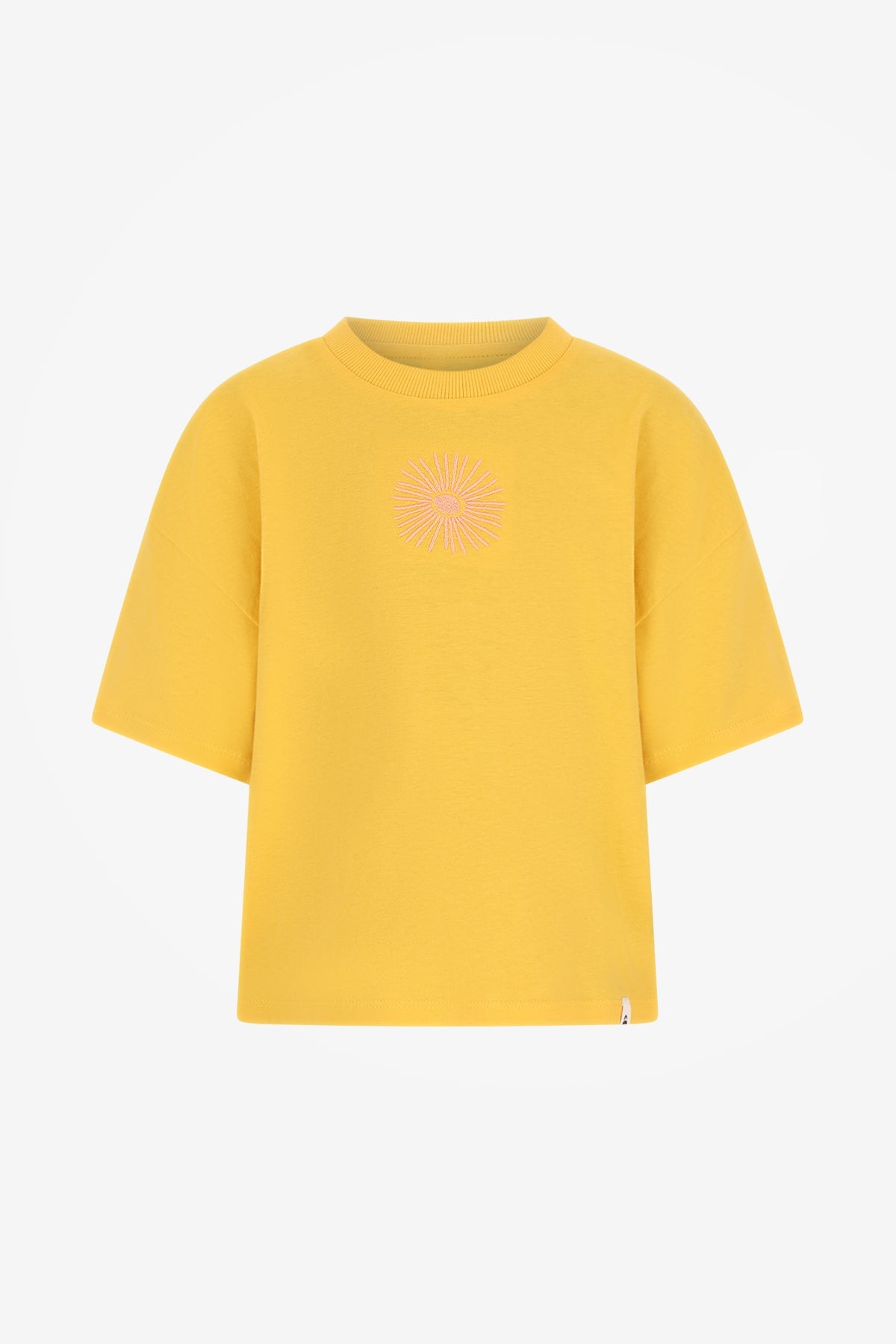 The New Chapter Bo T-shirt geel Solshine