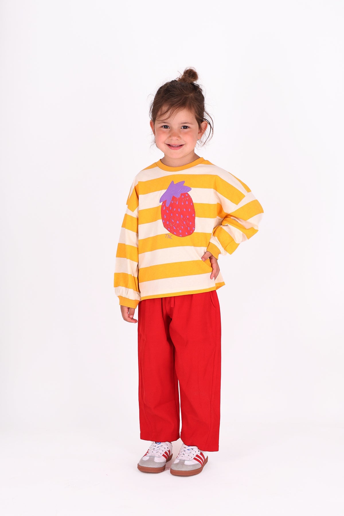 The New Chapter Wolf trousers rood bold colors