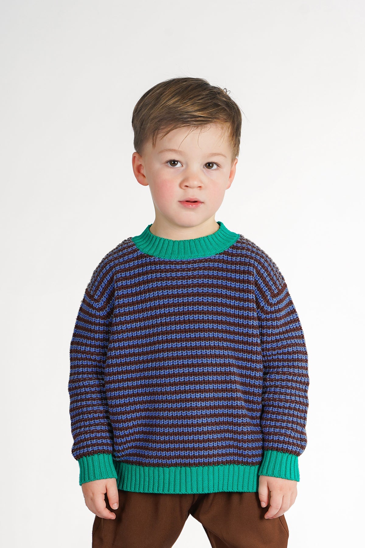 The New Chapter Jamie Knitted Sweater Groen Wild At Heart