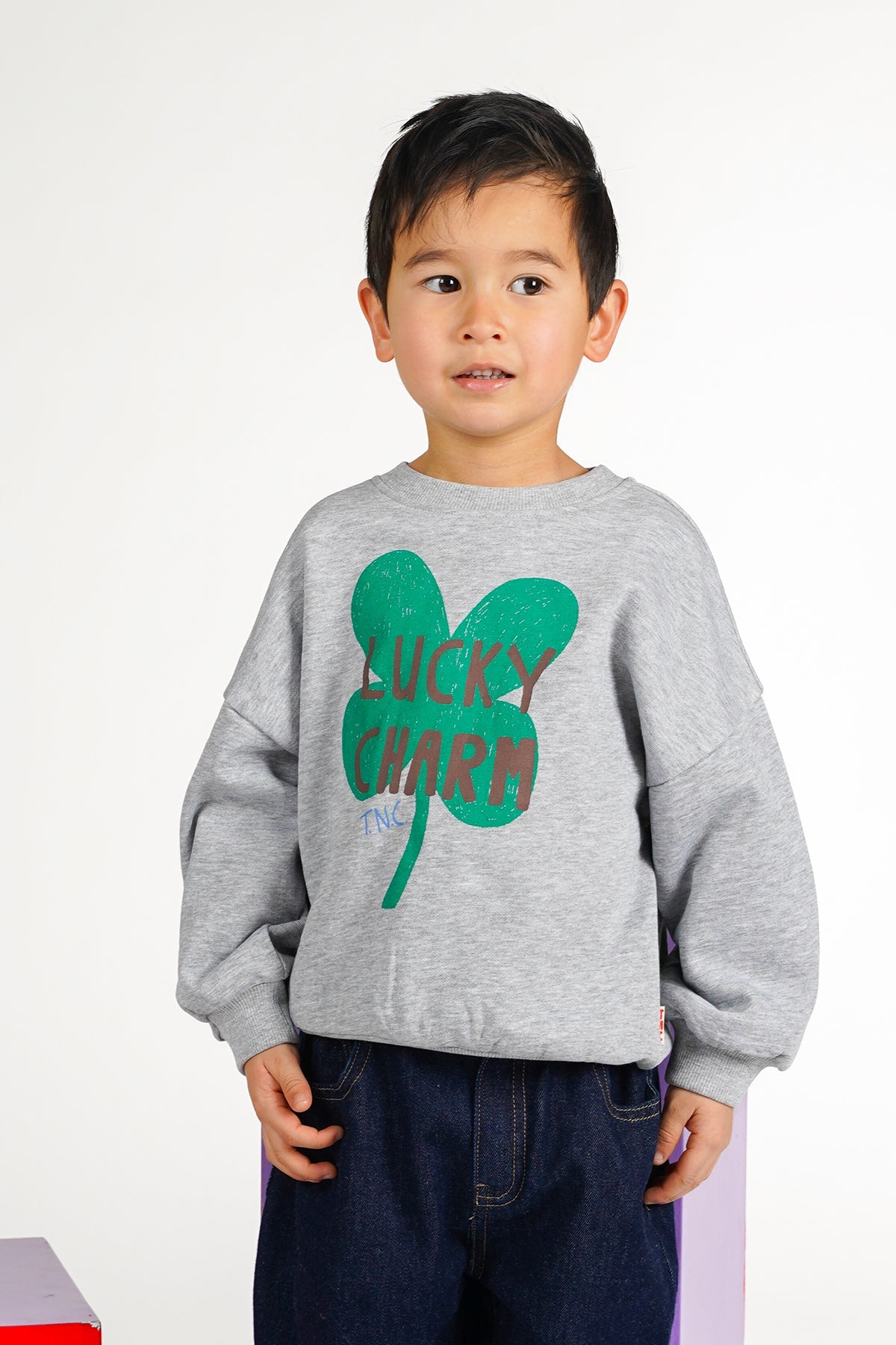 The New Chapter Billie Sweater Grijs Wild At Heart