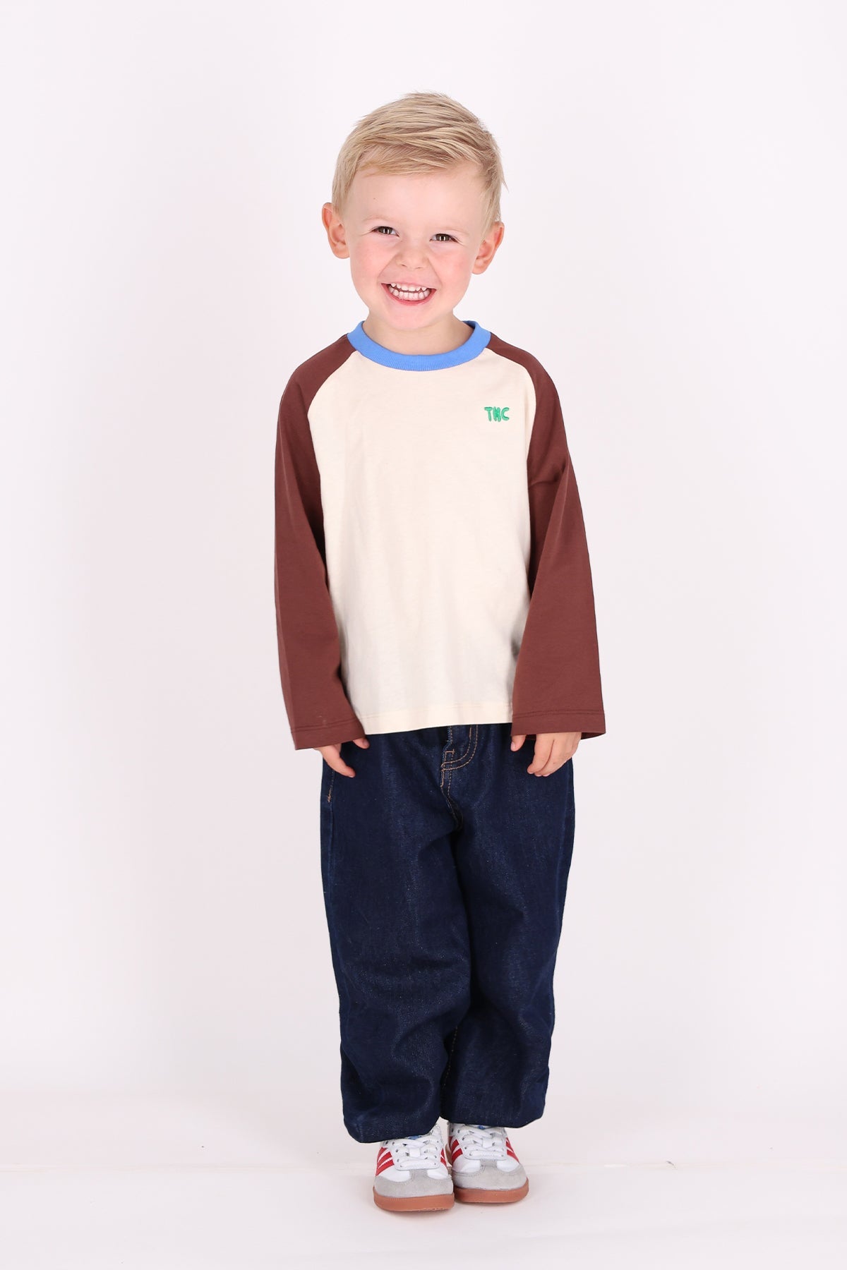 The New Chapter Lou Longsleeve Bruin Wild At Heart Brown Stone