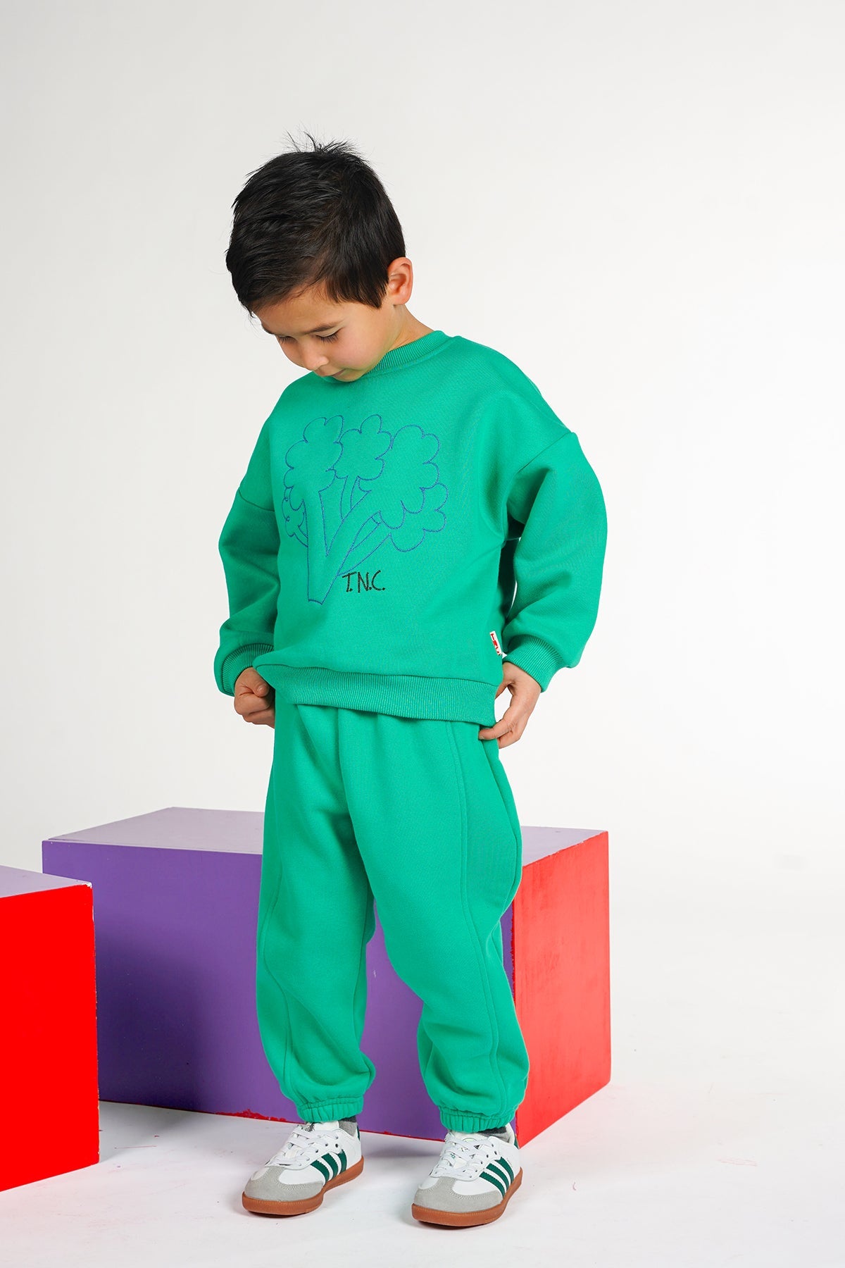 The New Chapter Wolf Sweatpants Groen Wild At Heart