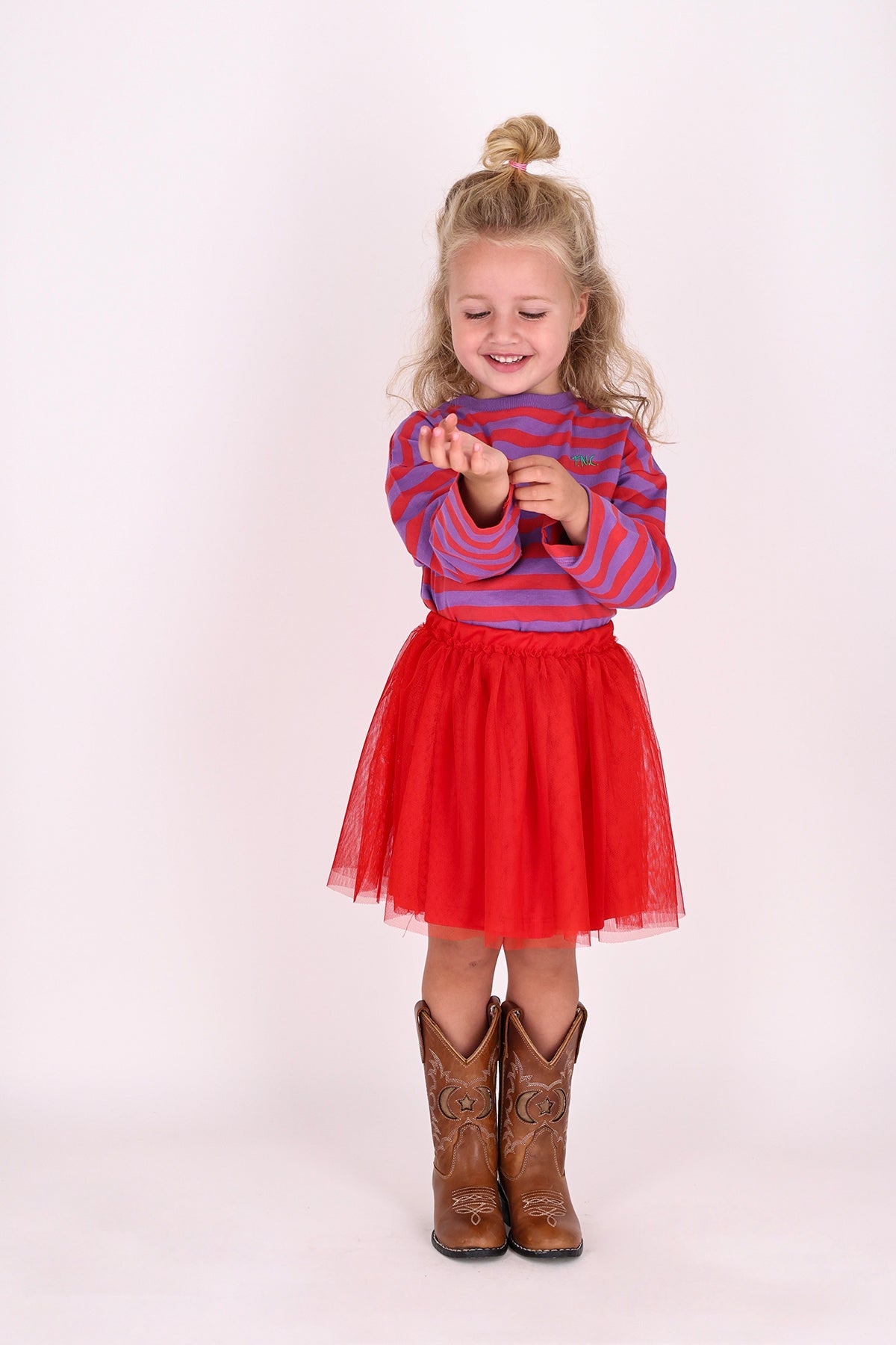 The New Chapter Luna Skirt Rood Wild At Heart